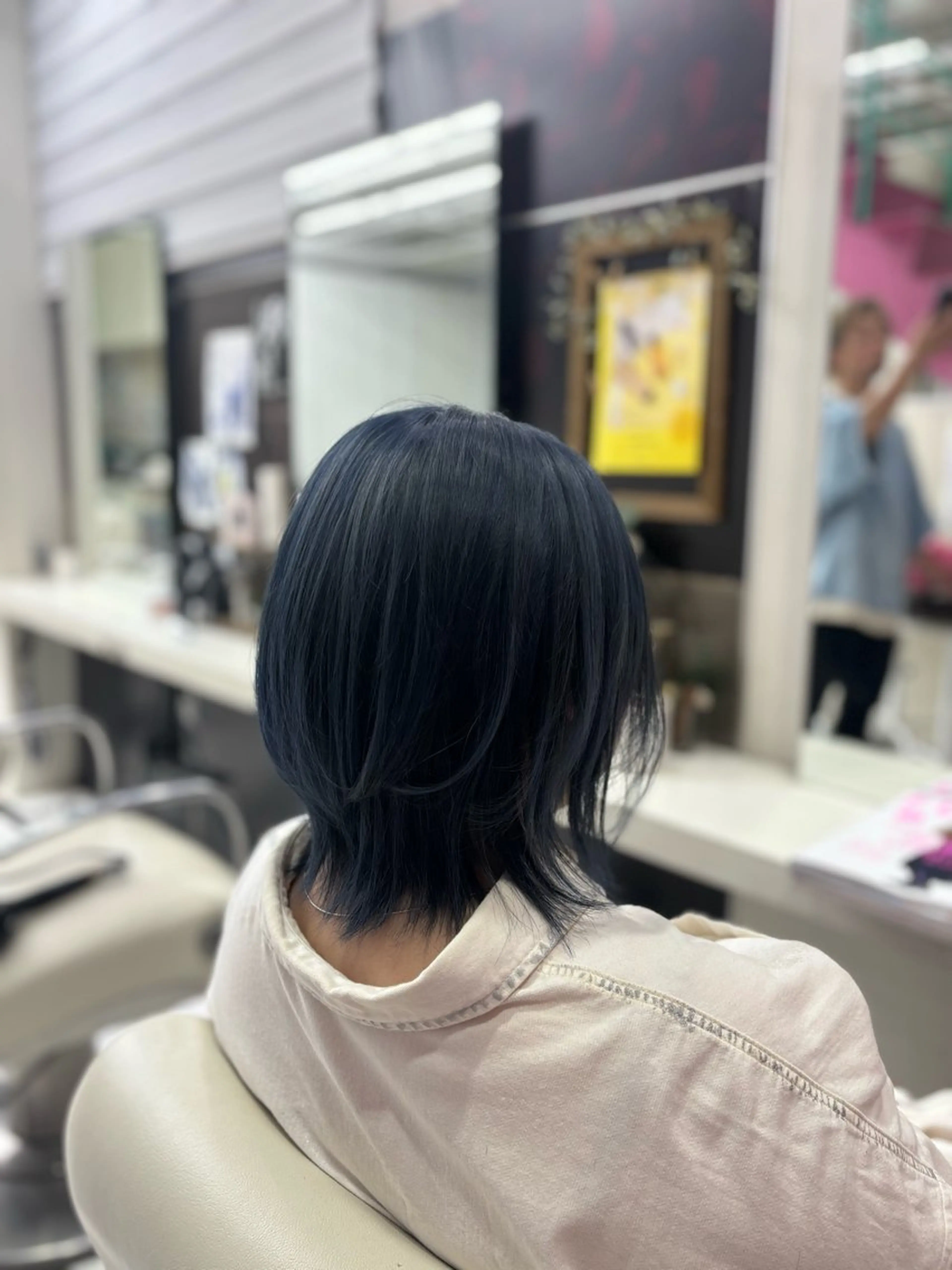 ショート ショートレイヤー レイヤーカット ショートヘア ヘアーバイパッション八幡所属・立福 杏夏のヘアスタイル