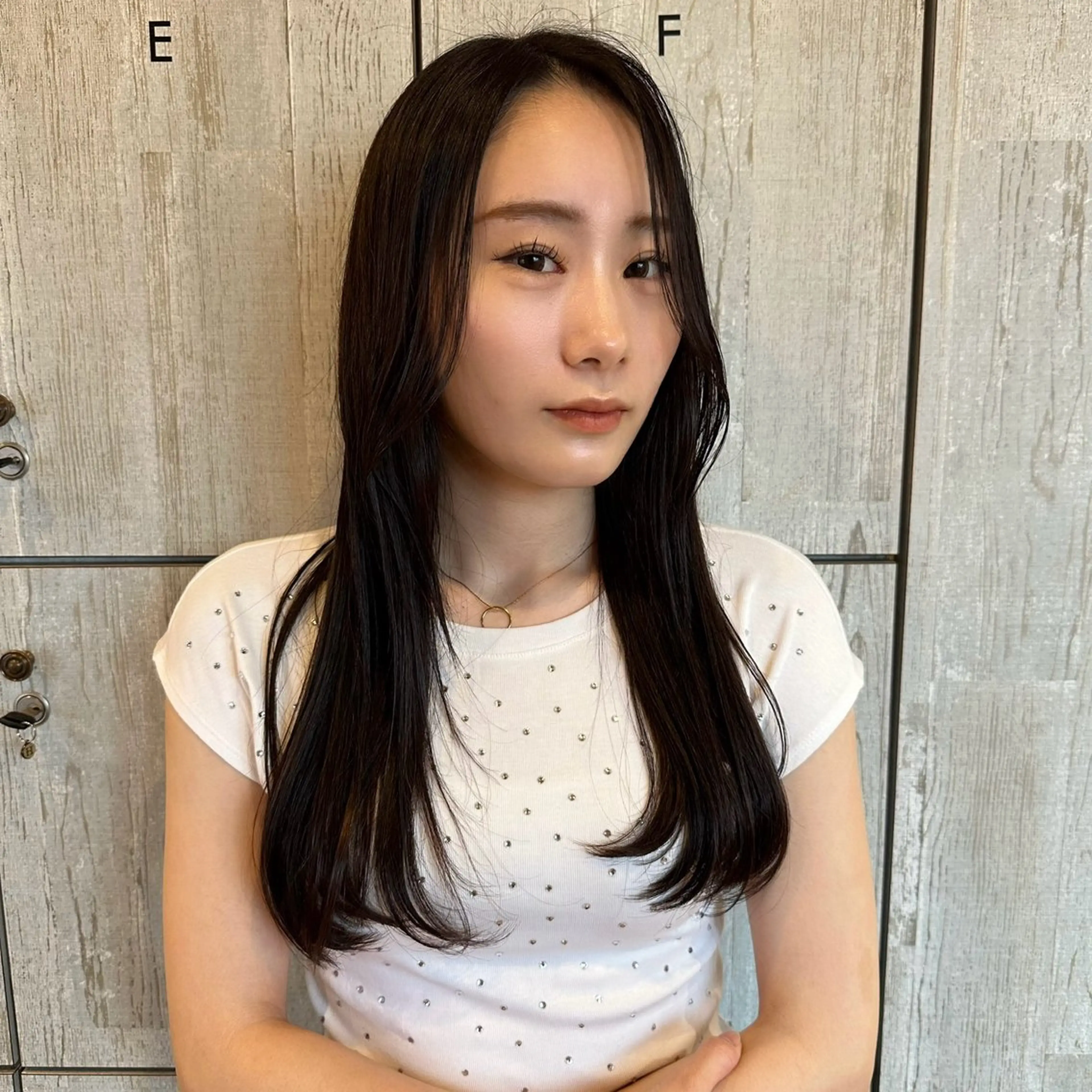 ロング カラー カット ヘアカラー トリートメント 柔らかいcolor ￤韓国￤🩰マユ🩰のヘアスタイル