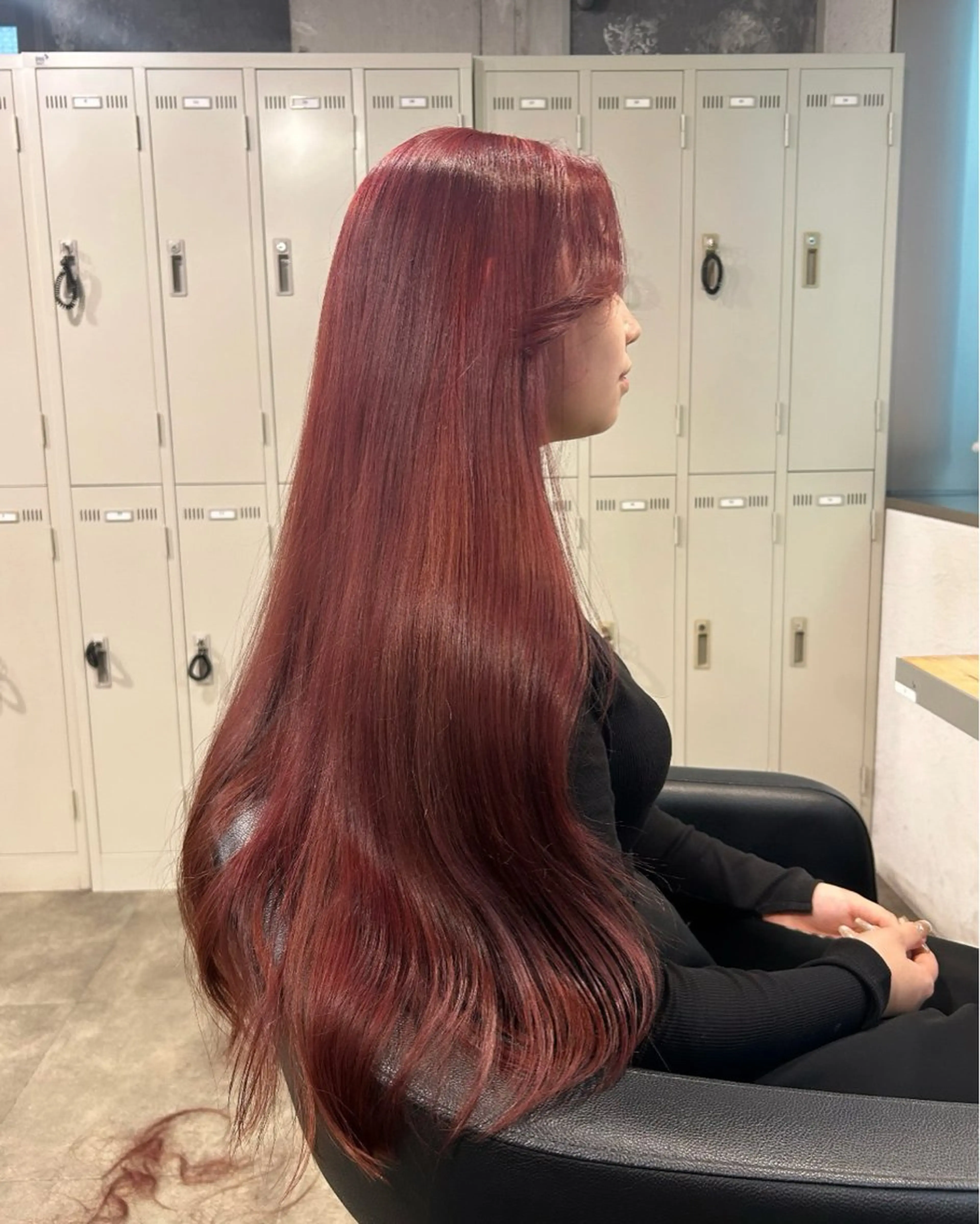 ロング カラー IS所属・横浜美容室/透明感 カラー/レイヤーのヘアスタイル