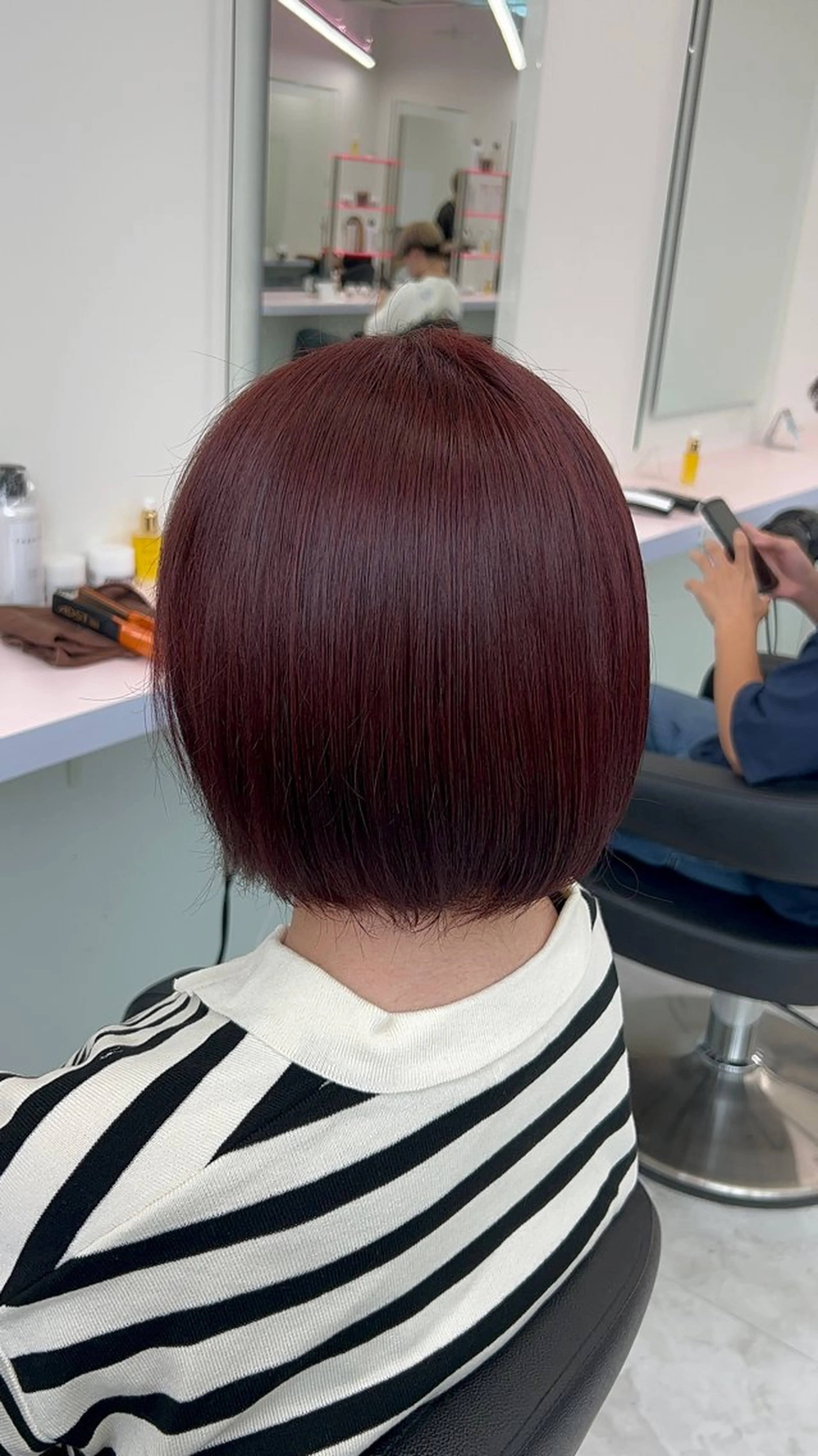 ショート カラー ヘアアレンジ ヘアカラー トリートメント ブリーチなしの達人 🇰🇷KAITOのヘアスタイル