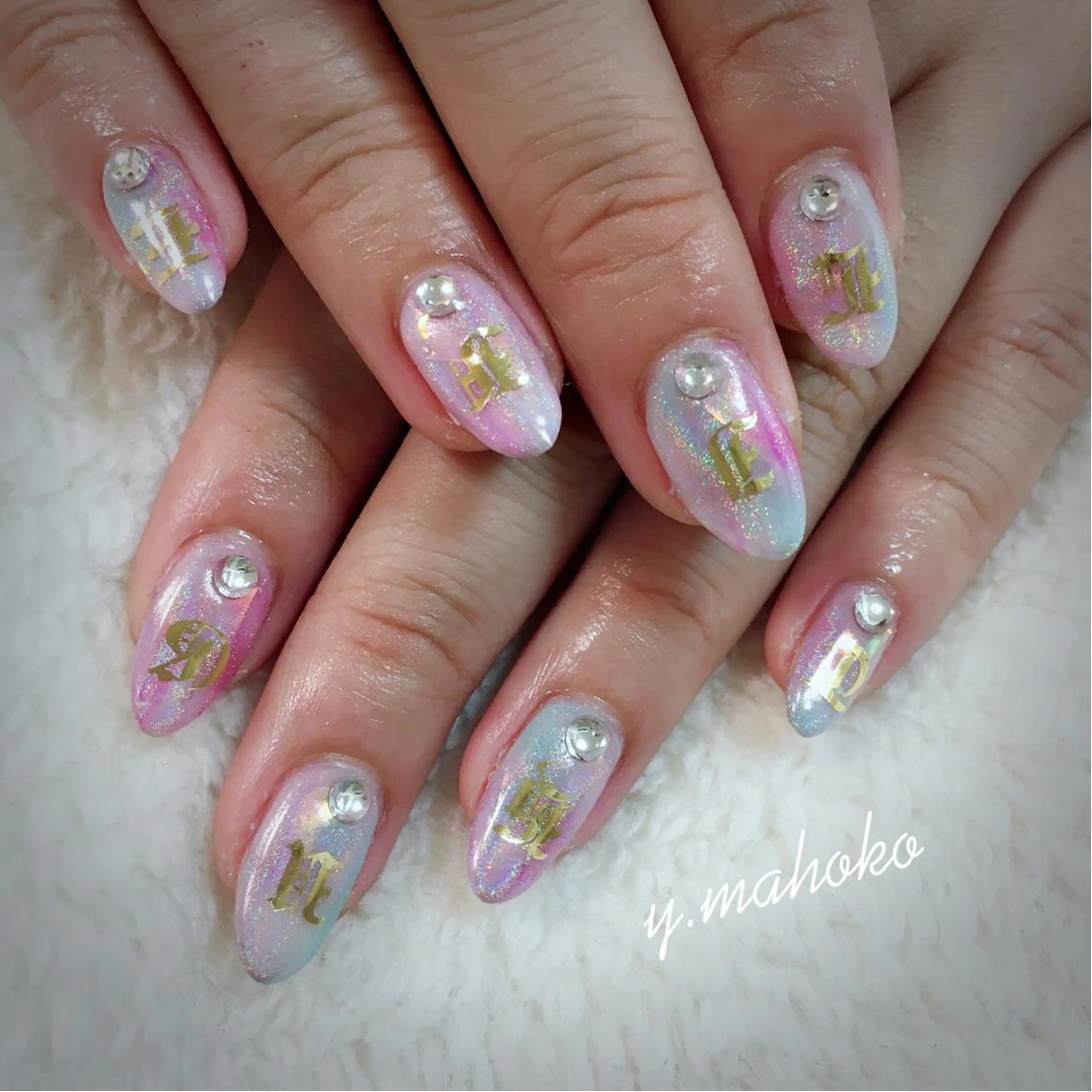 ネイル She nail studio 原宿所属・パラジェル有/ スカルプ/mahoのネイルデザイン