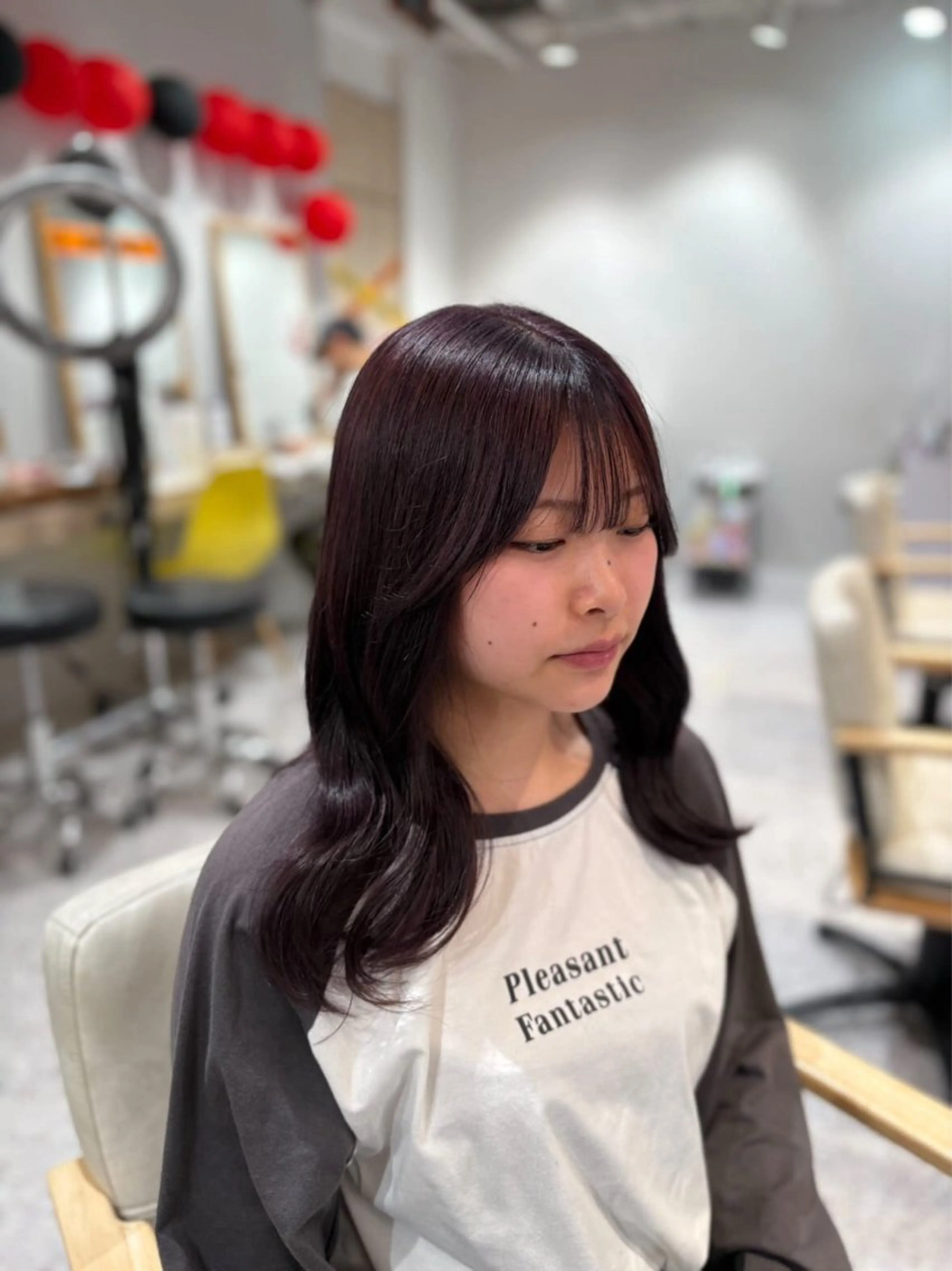 カラー 艶カラー/マツエク 💖aika💖のヘアスタイル