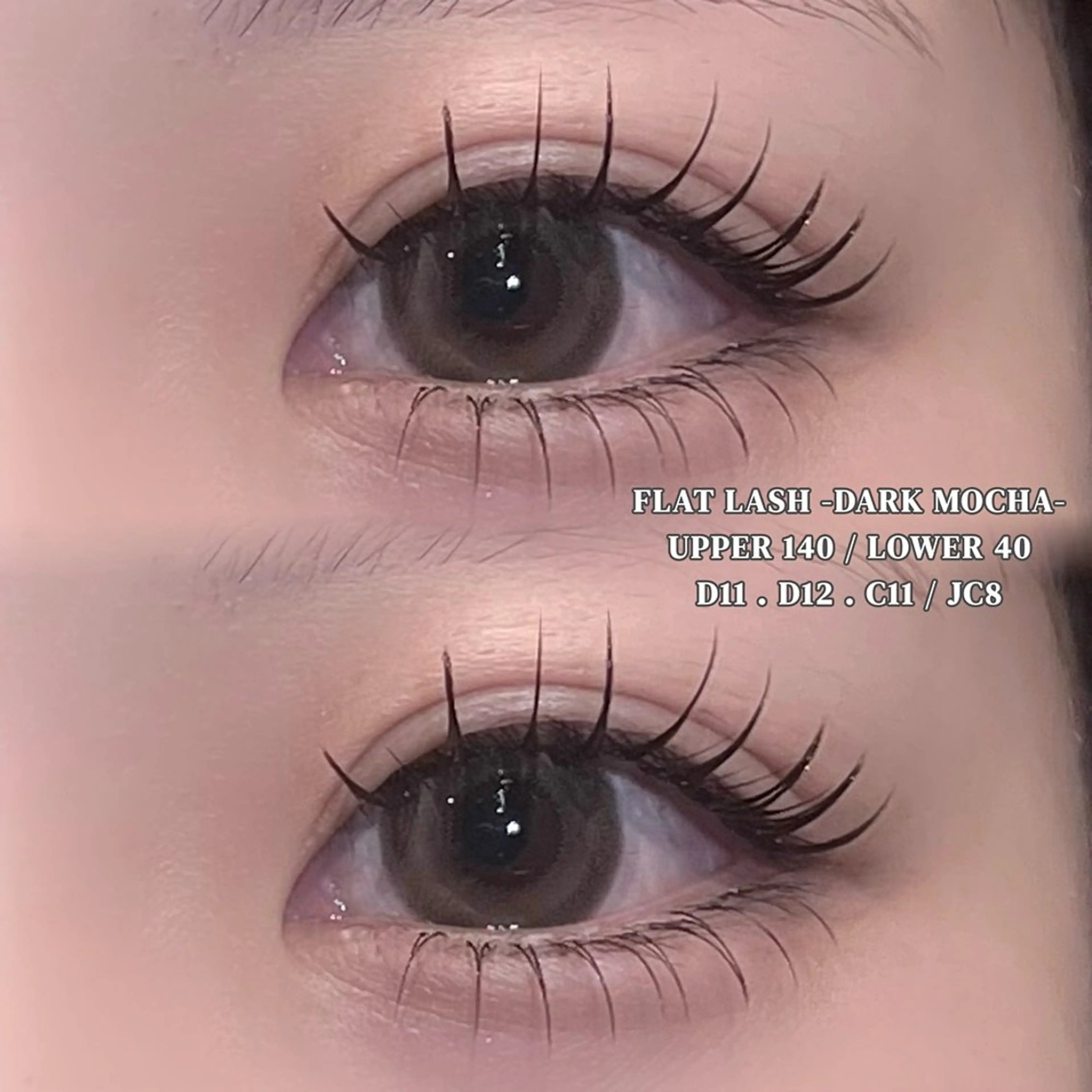 マツエク・マツパ フラットラッシュ マツエク ＊OLIVIA池袋 ＊長友のマツエク・マツパデザイン