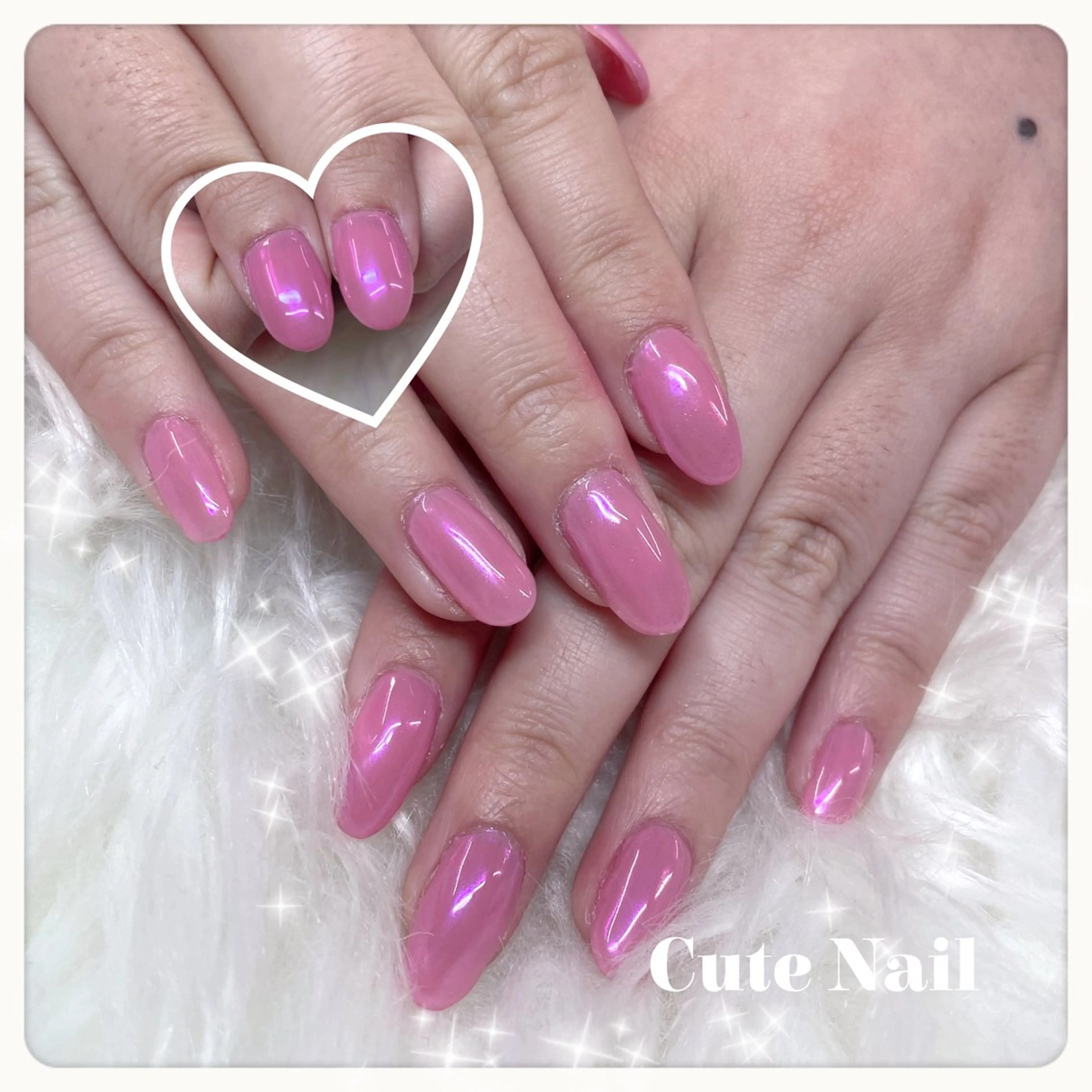 ネイル GO TODAY SHAiRE SALON原宿 Liber所属・️🫧もこ 艶感ネイル🫧のネイルデザイン