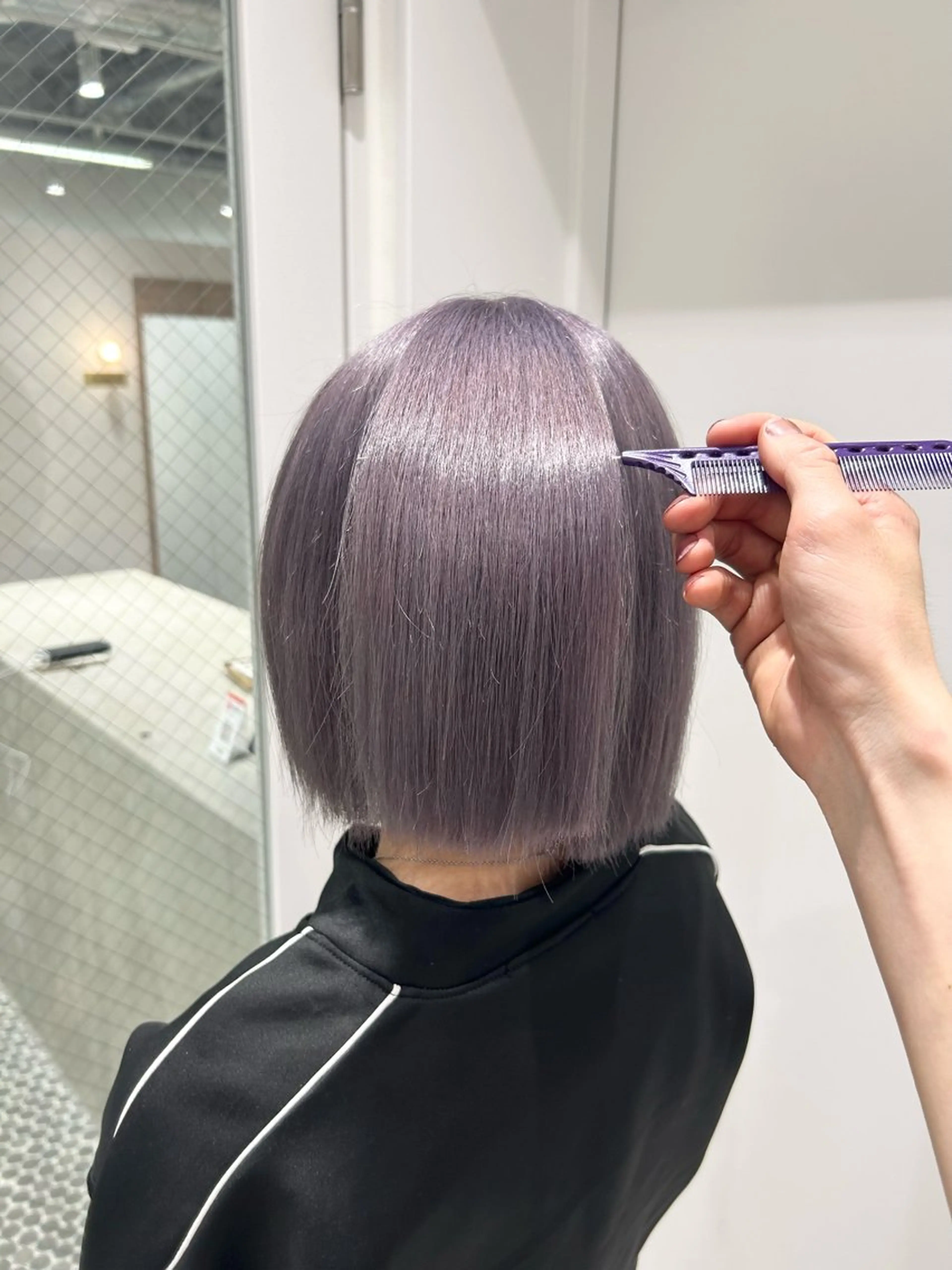 ミディアム カラー Ray Goto /名古屋美容師のヘアスタイル