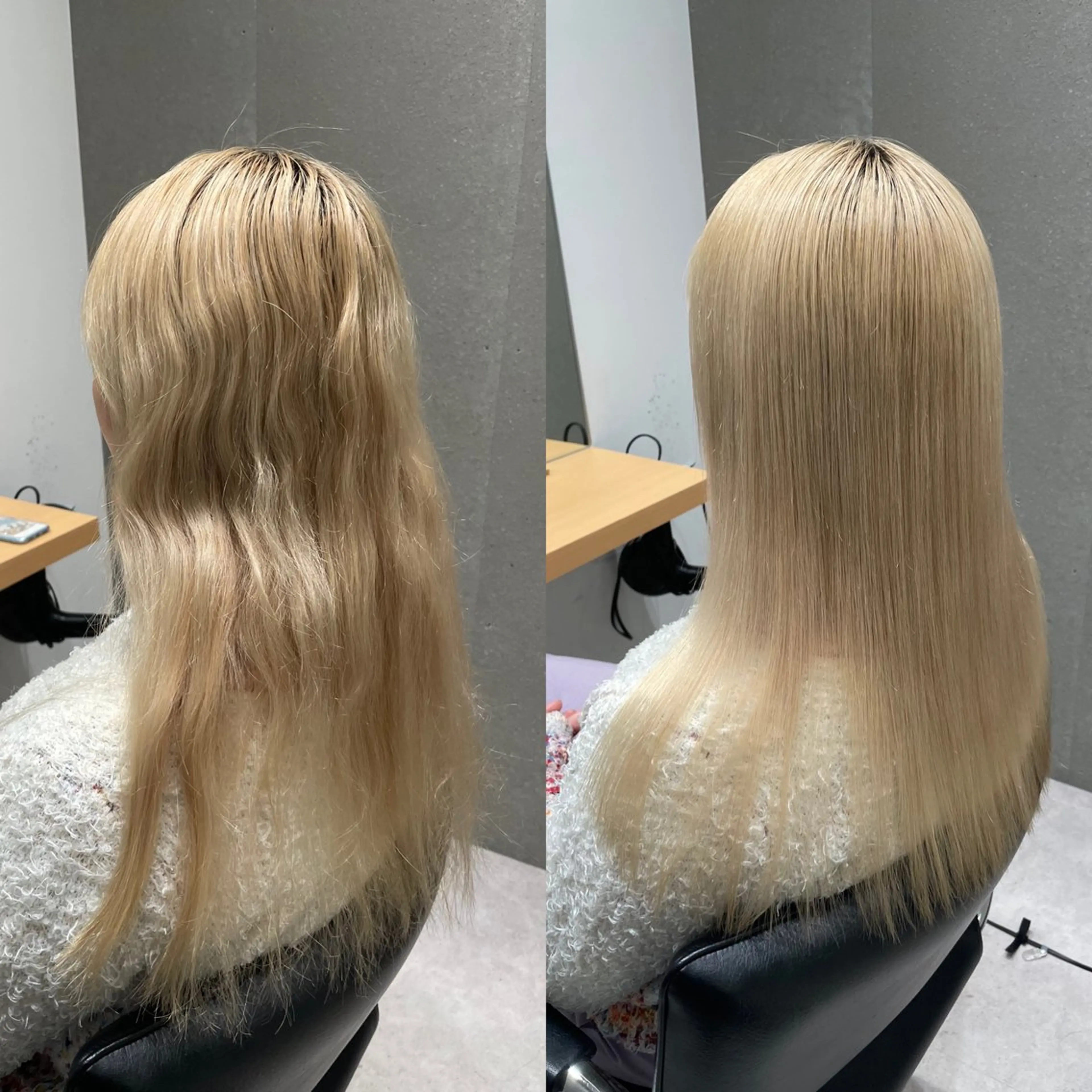 セミロング 髪質改善 トリートメント 髪質改善ヘアケア 艶髪特化/上田のヘアスタイル