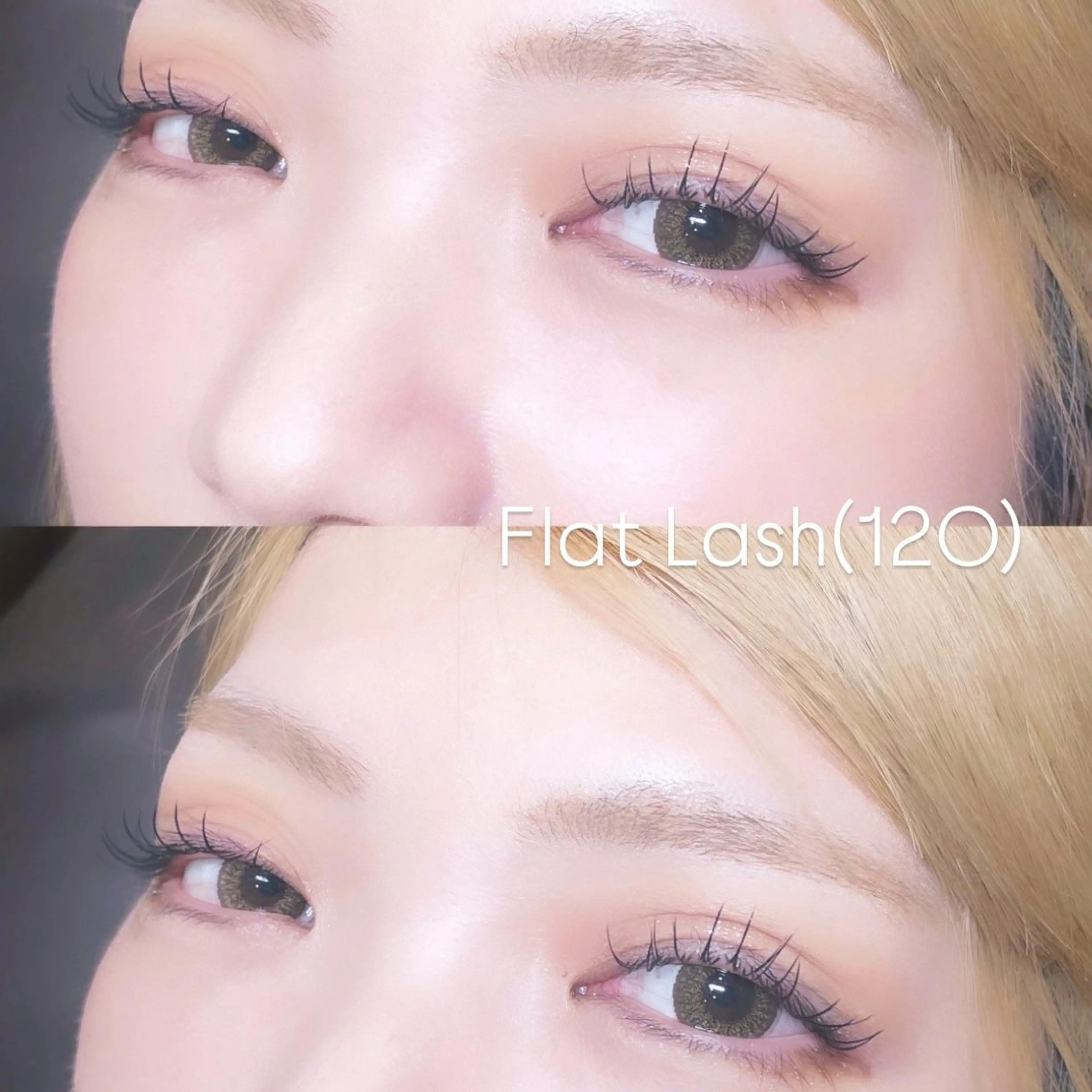 マツエク・マツパ フラットラッシュ マツエク 🖤eyelist Aimi🖤のマツエク・マツパデザイン