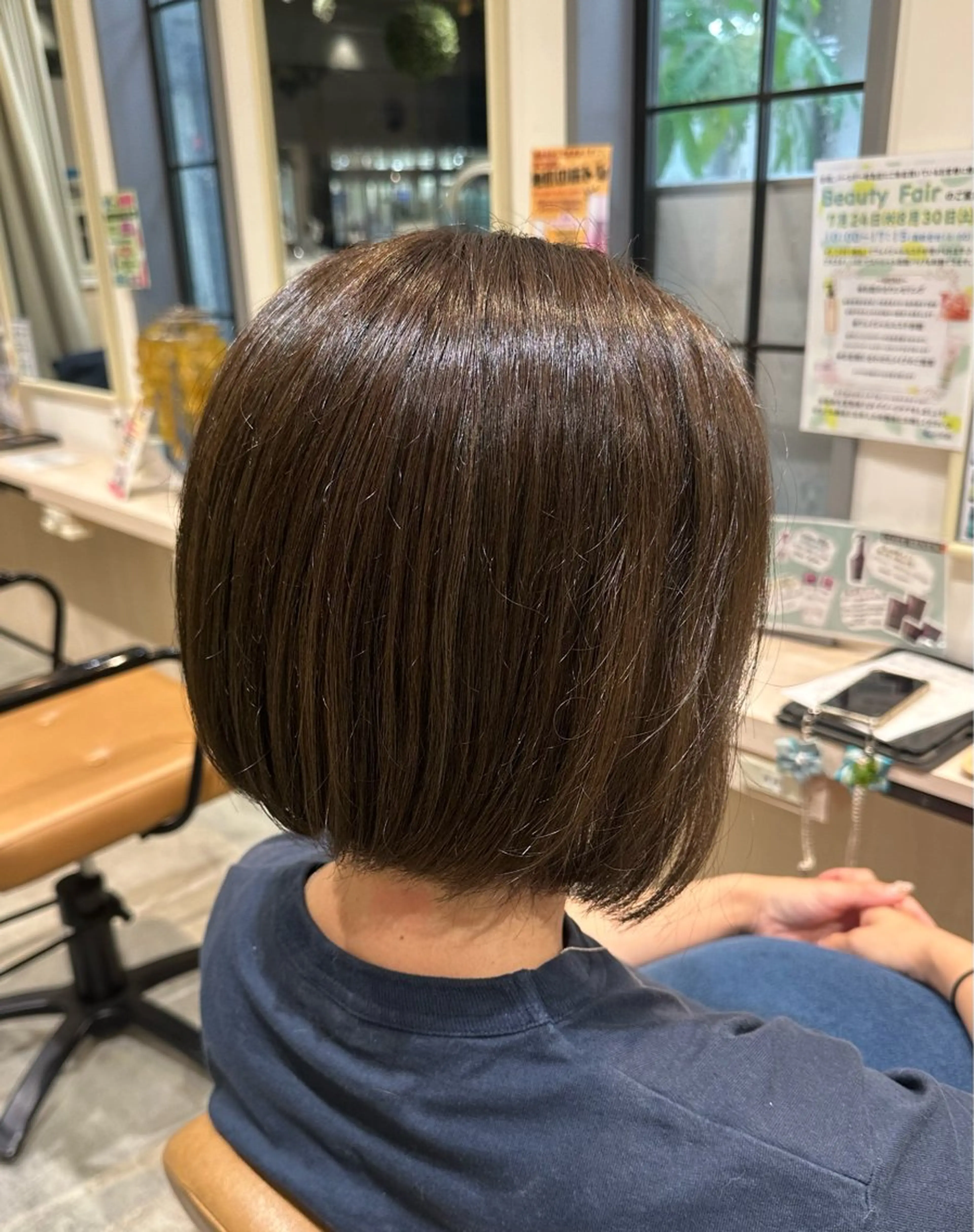 カラー 林部 りおのヘアスタイル