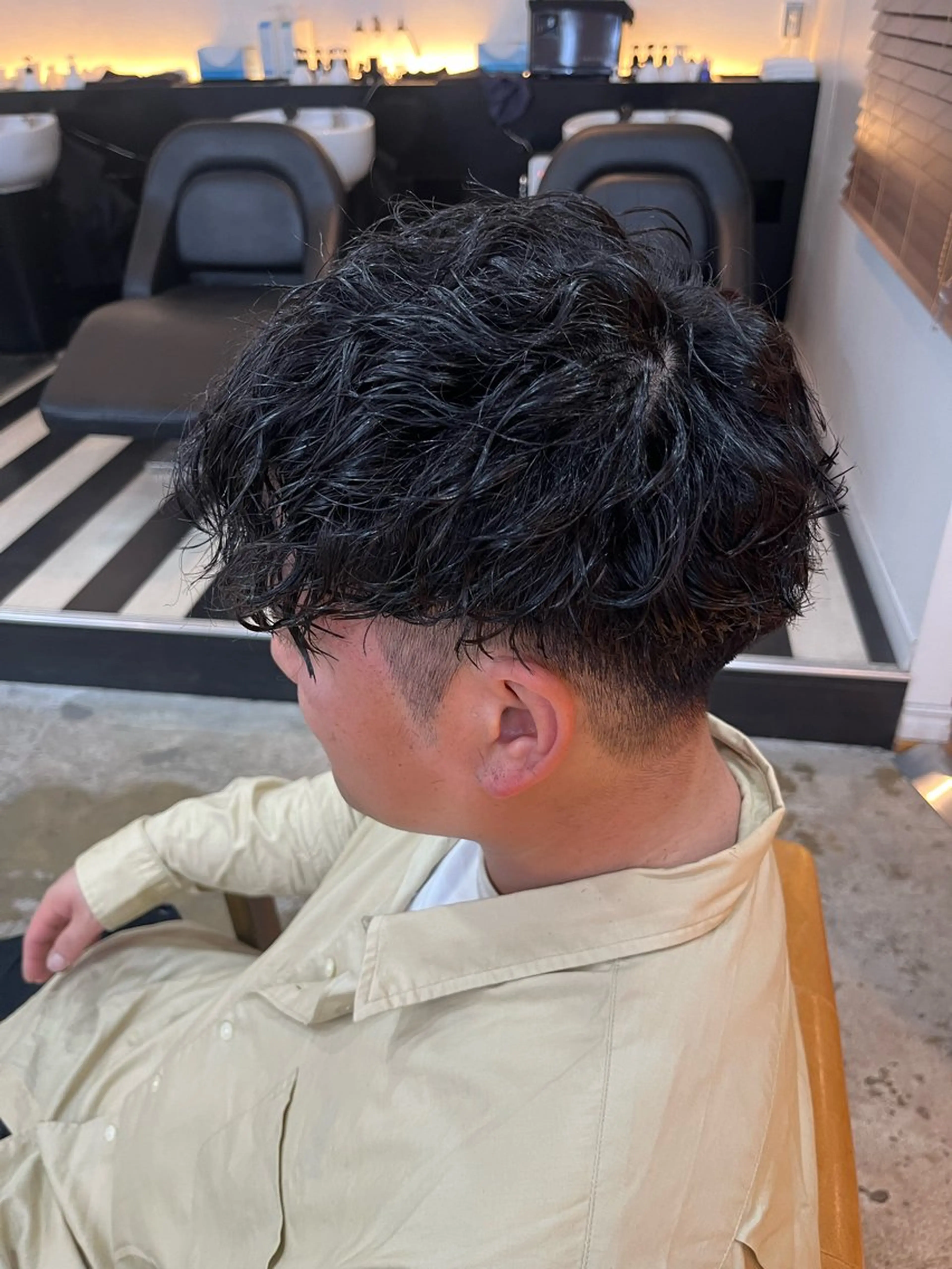 パーマ メンズ メンズハイライト メンズパーマ スペインカール スパイキーショート メンズツイストパーマ カット パーマ 💇メンズパーマ💇 木村賢司のヘアスタイル