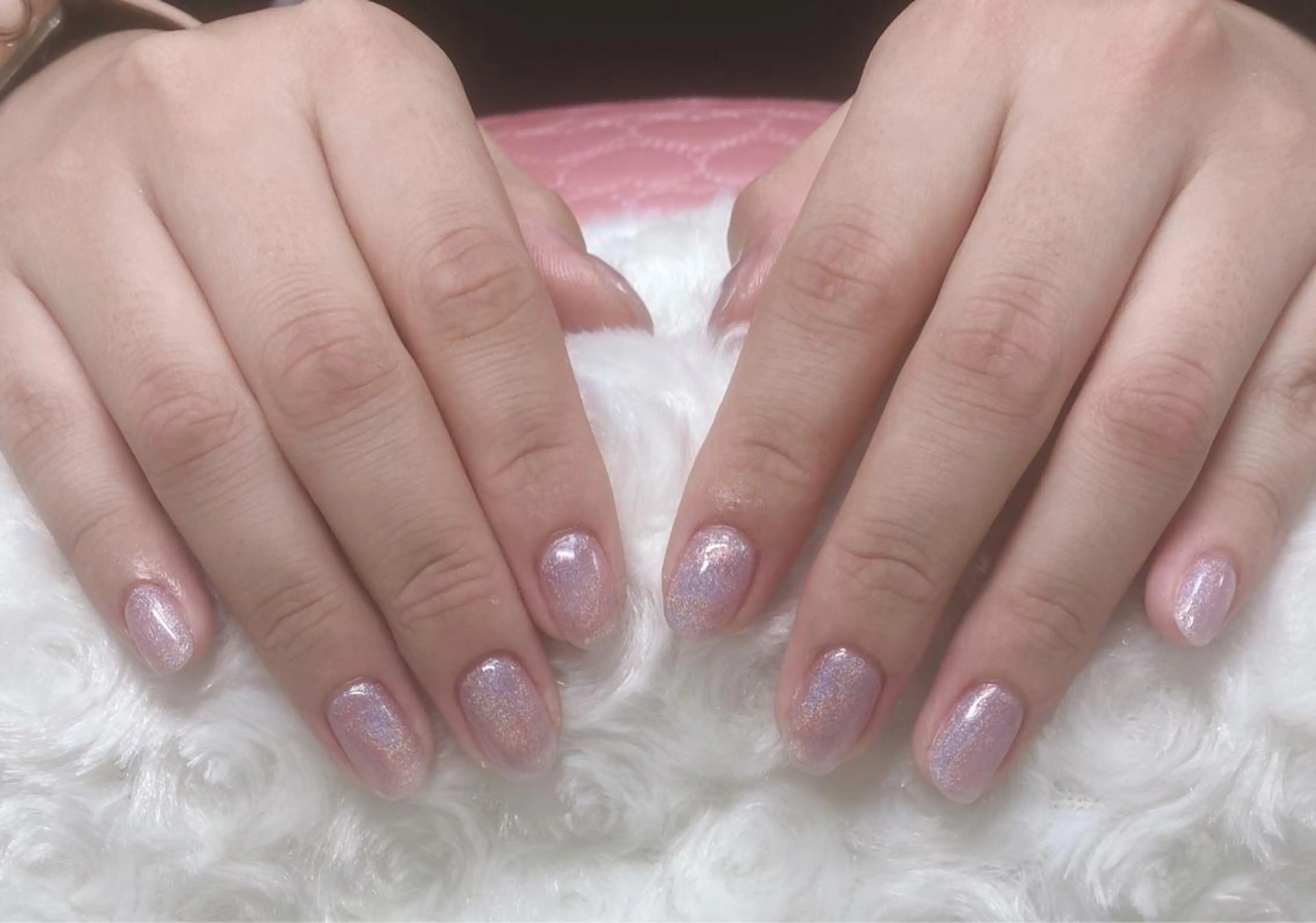 ネイル ラメ(グリッター) ワンカラーネイル ハンドネイル Re:Ø nail 🩵TSUJIのネイルデザイン