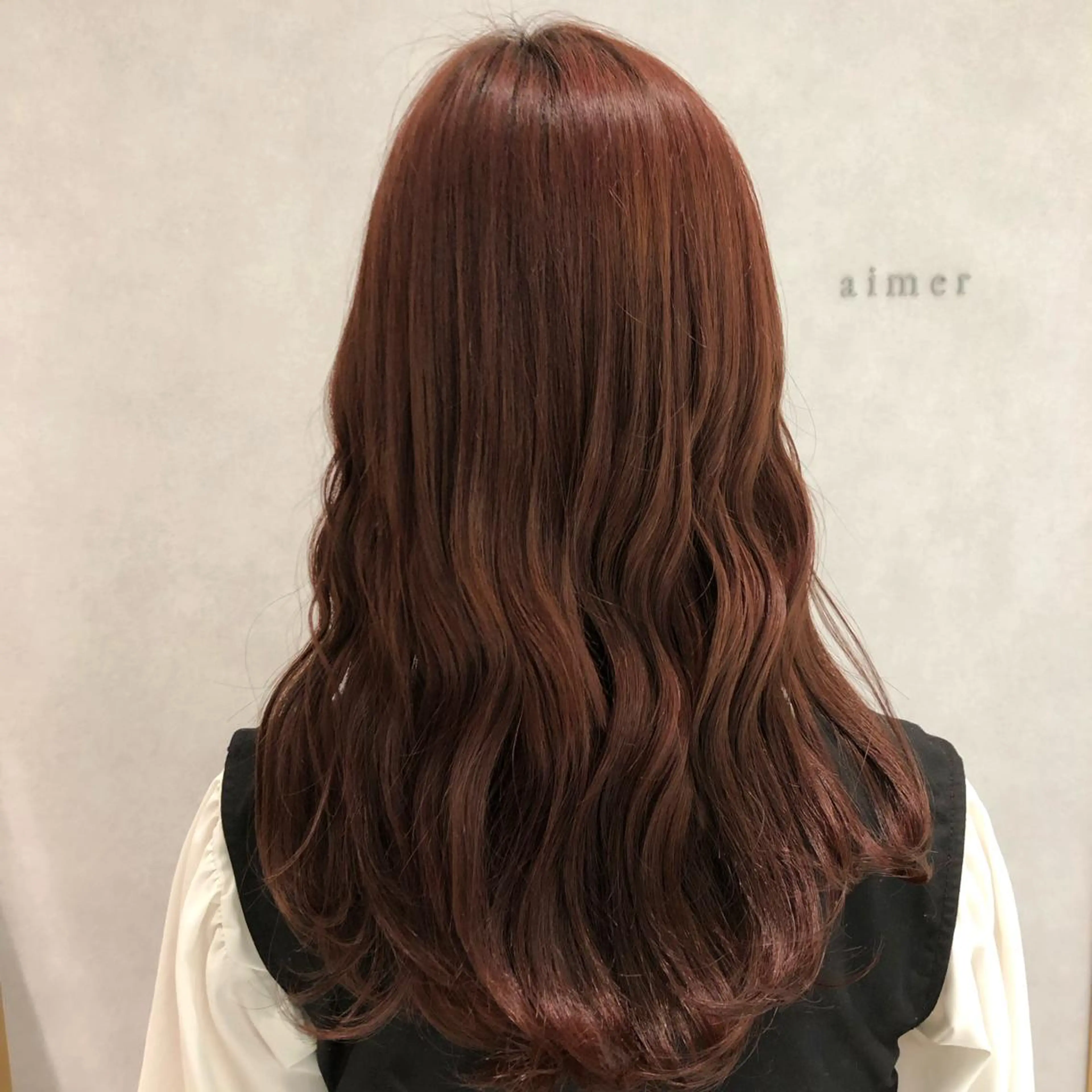 ロング カラー まつい みるのヘアスタイル