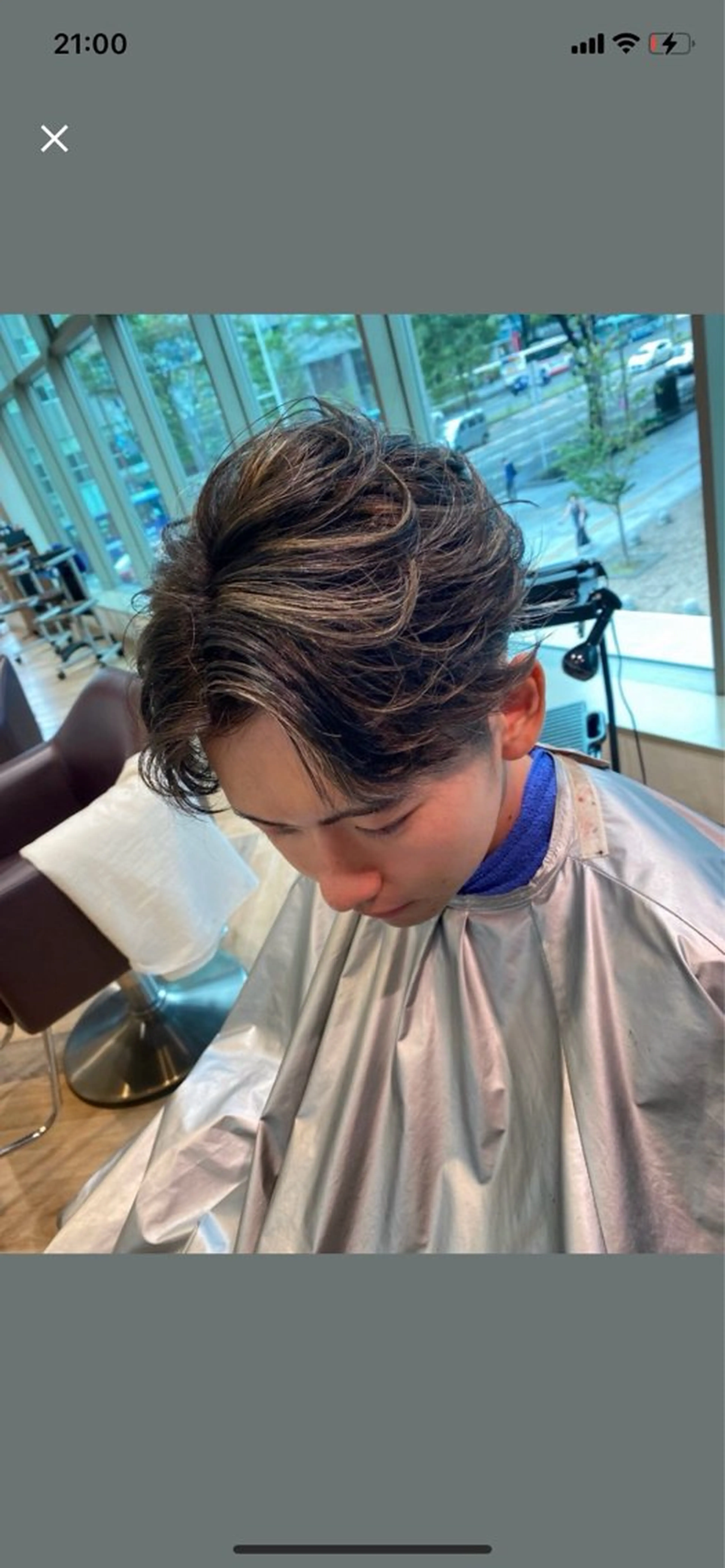 メンズ カット ヘアカラー メンズ特化/フェザー /パーマ/伊勢元のヘアスタイル