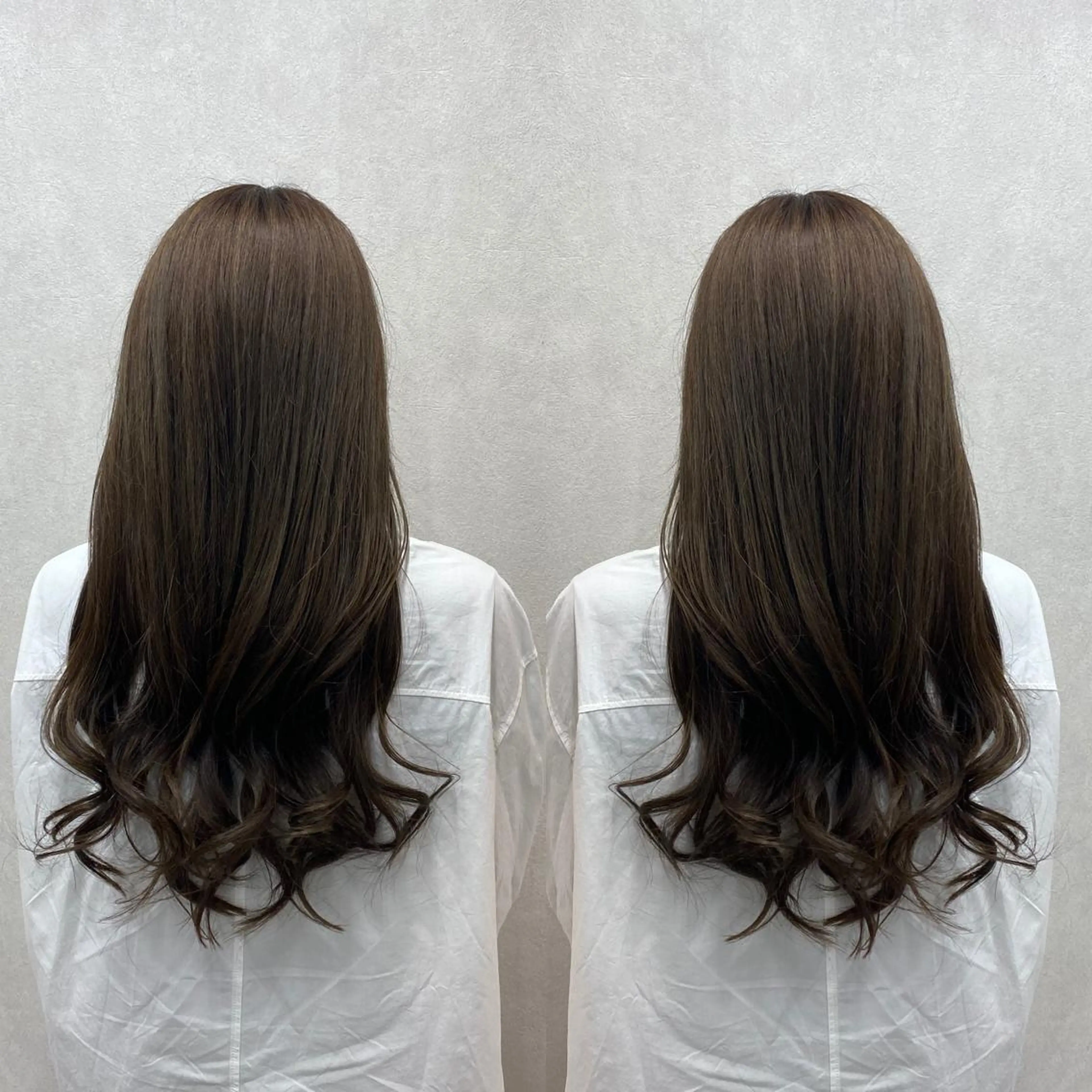 ロング カラー カット トリートメント tocca 💜石田愛結💜のヘアスタイル