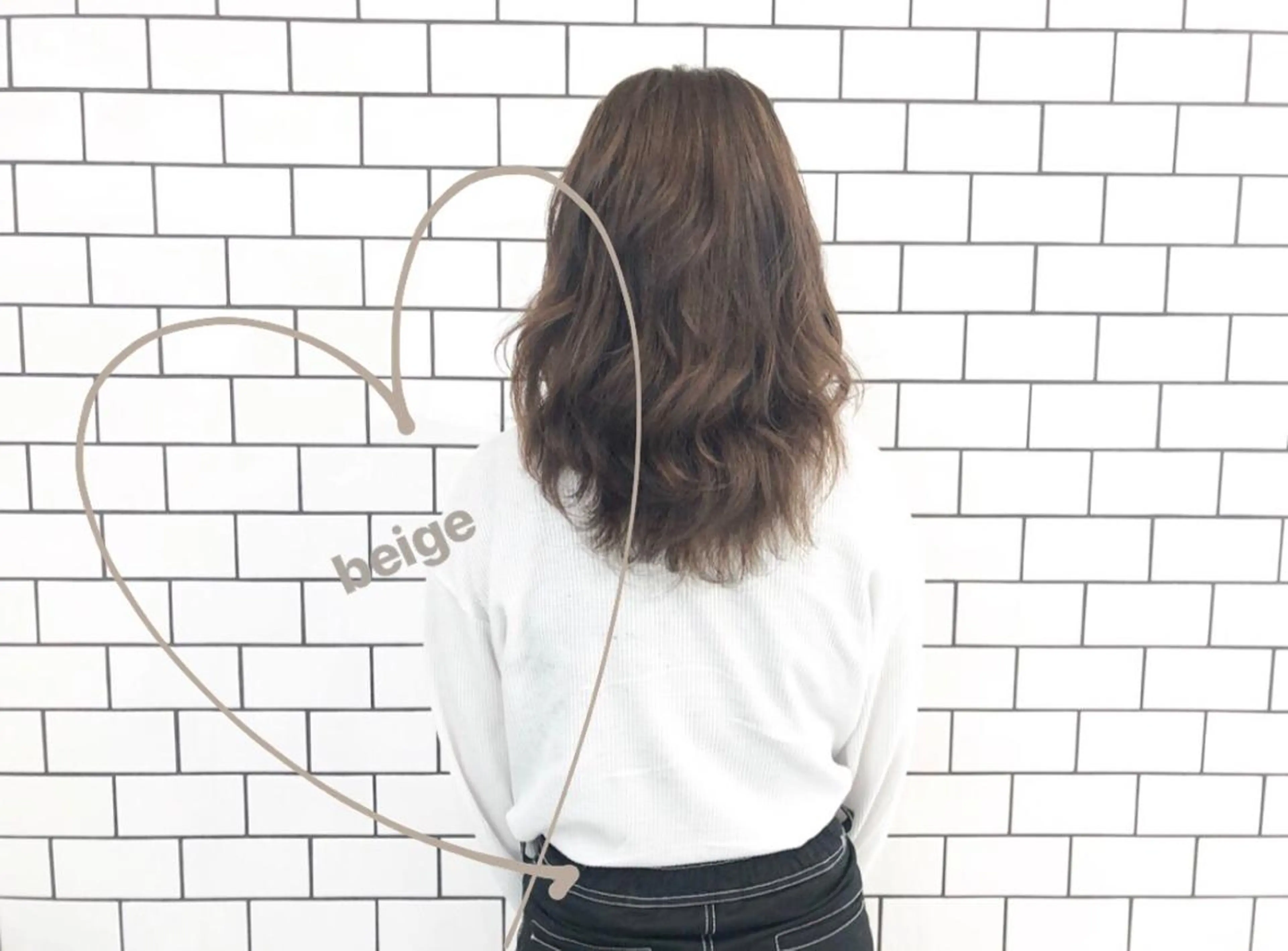 ミディアム カラー お洒落パーマ/ 艶カラー/michiのヘアスタイル