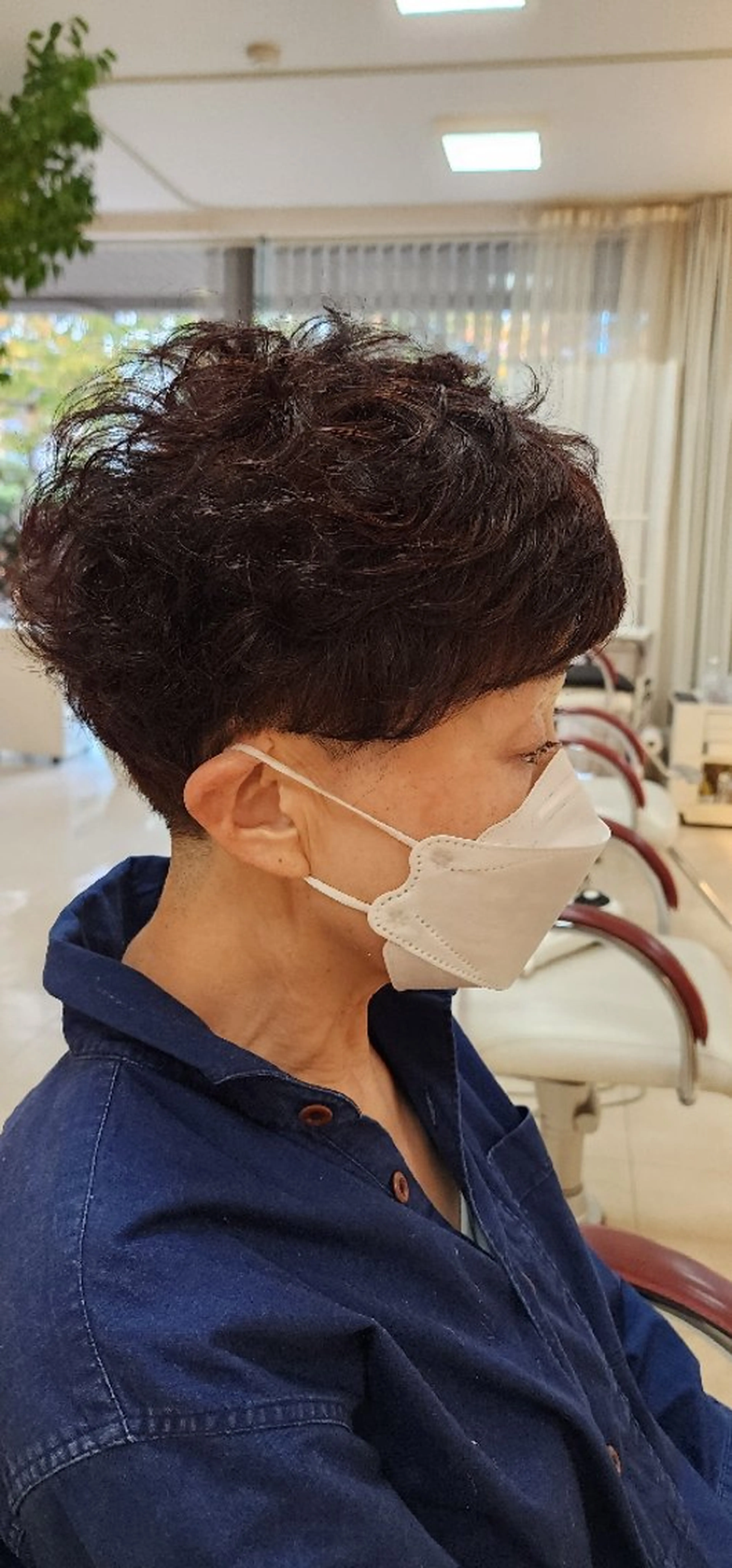 ショート カラー パーマ hairmake Juinのヘアスタイル