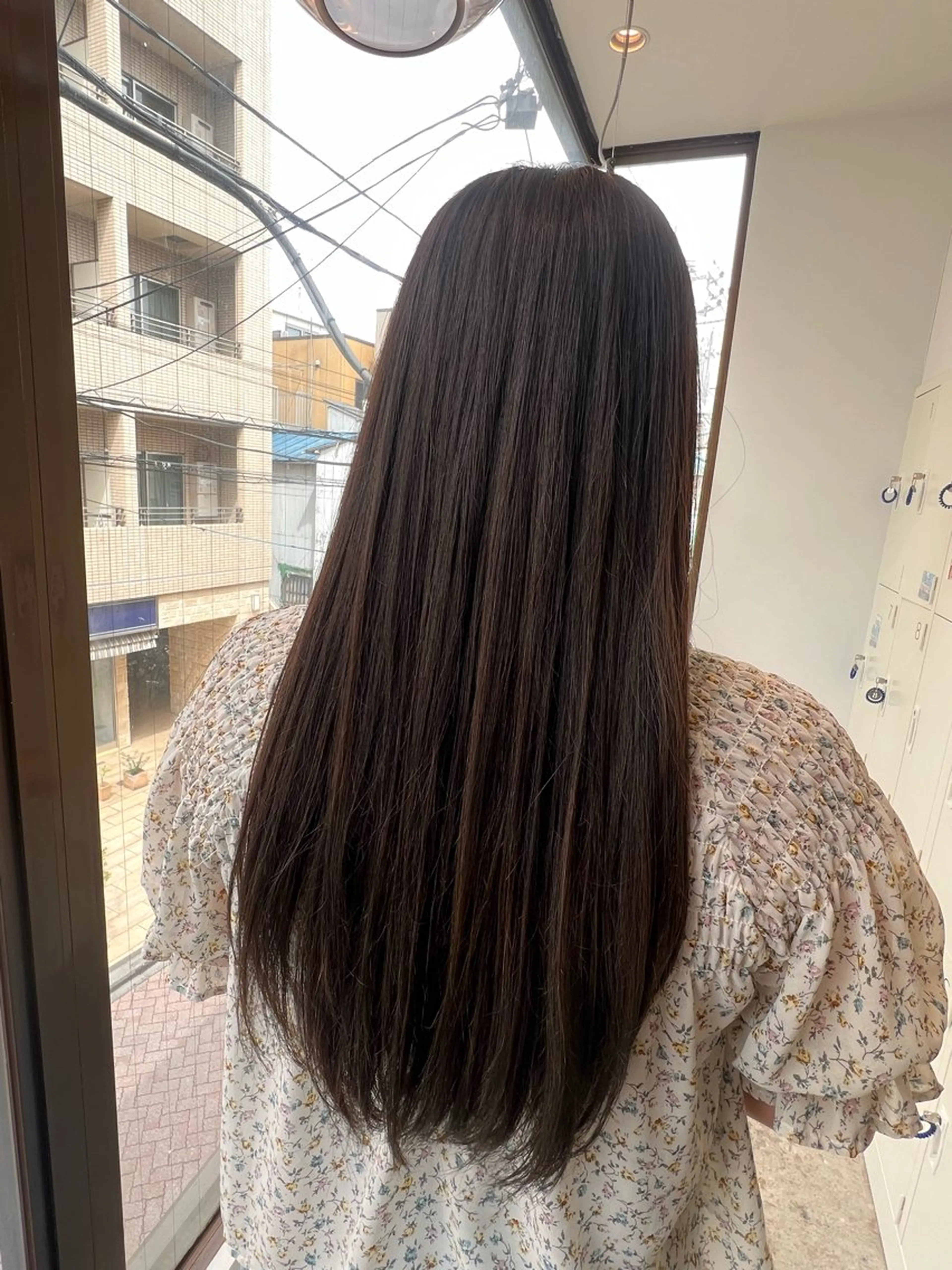 ロング カラー ヘアカラー トリートメント suzuna 🫧のヘアスタイル