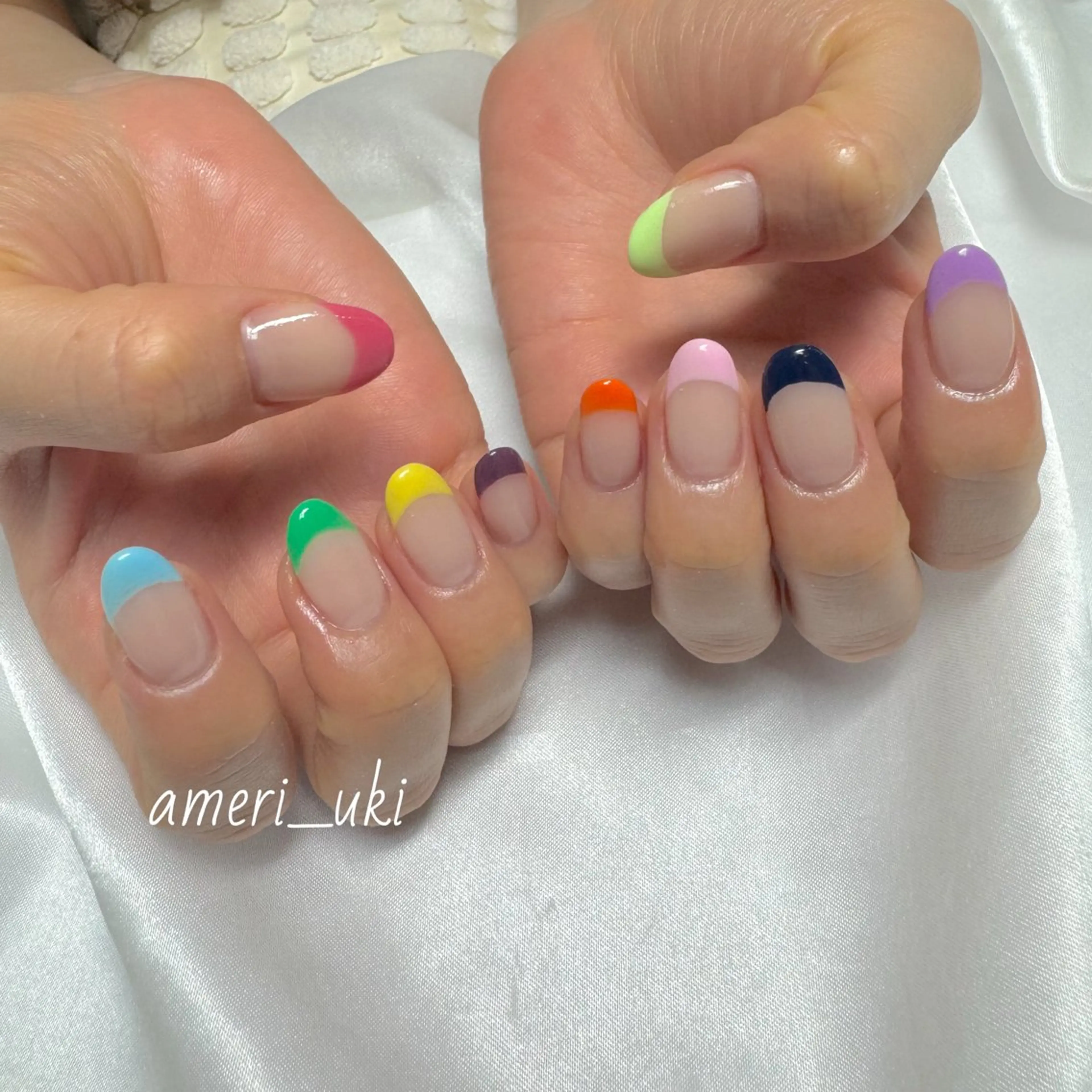 ネイル ハンドネイル Ameri nail /UKIのネイルデザイン