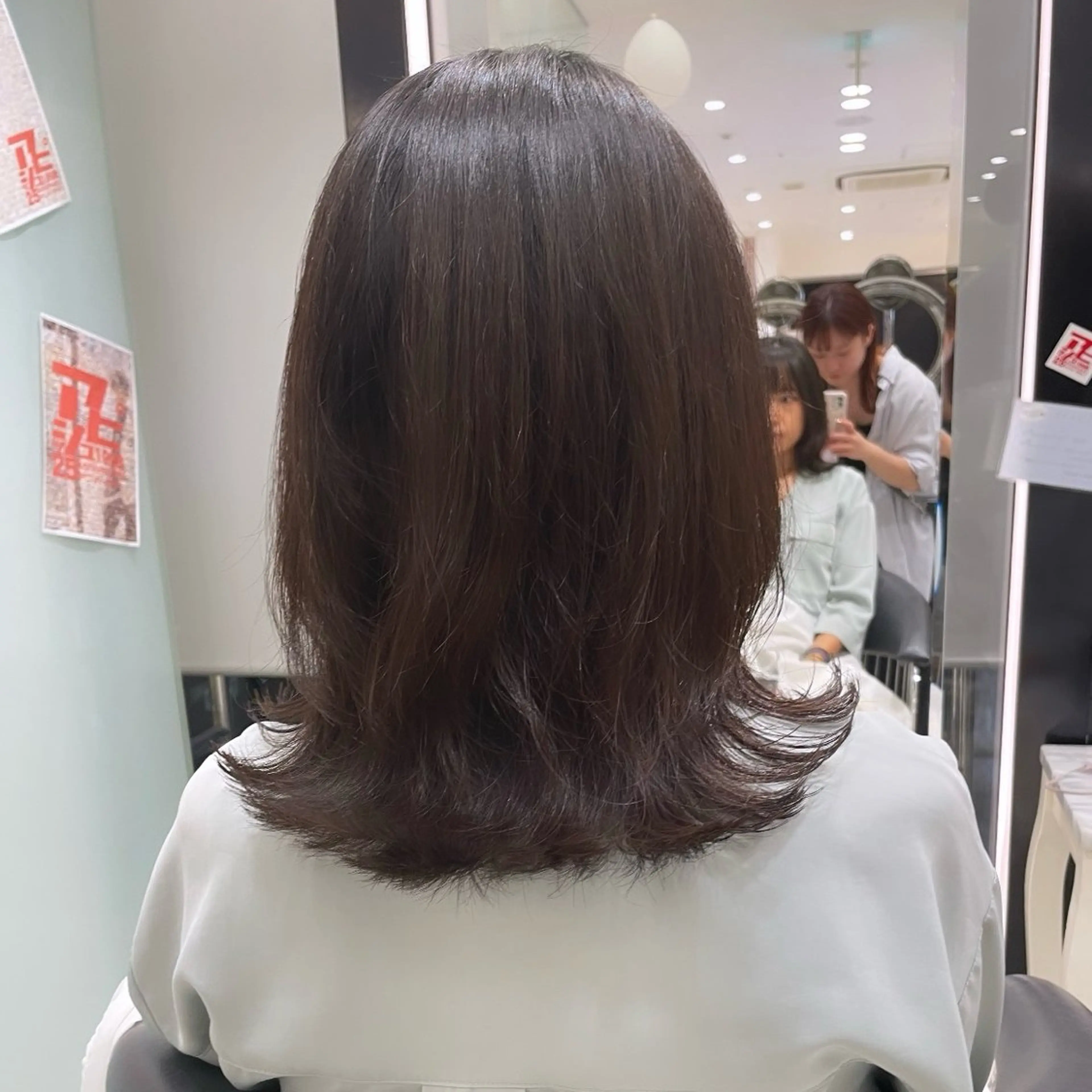 ミディアム パーマ ミディアムパーマ デジタルパーマ カット パーマ ボブパーマ ♡ヨシカワハナコのヘアスタイル