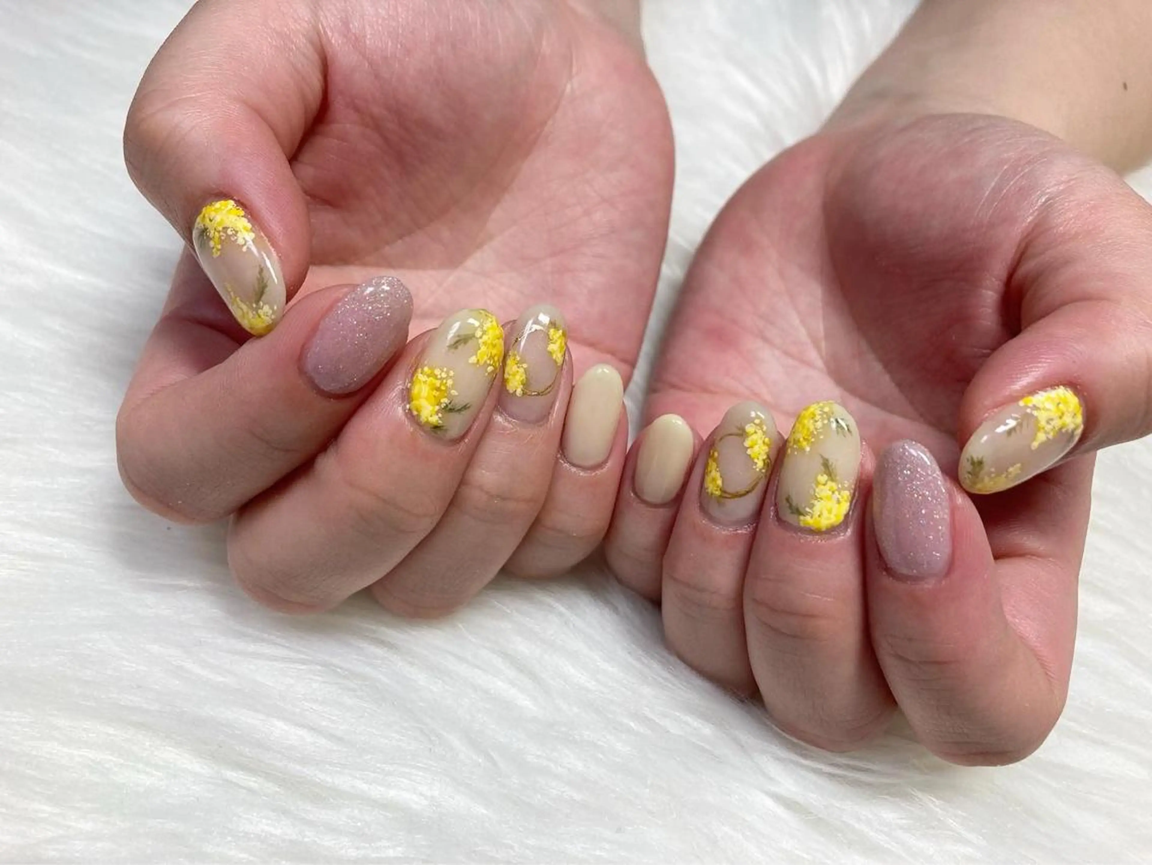 ミディアム ネイル nail yukkoのネイルデザイン