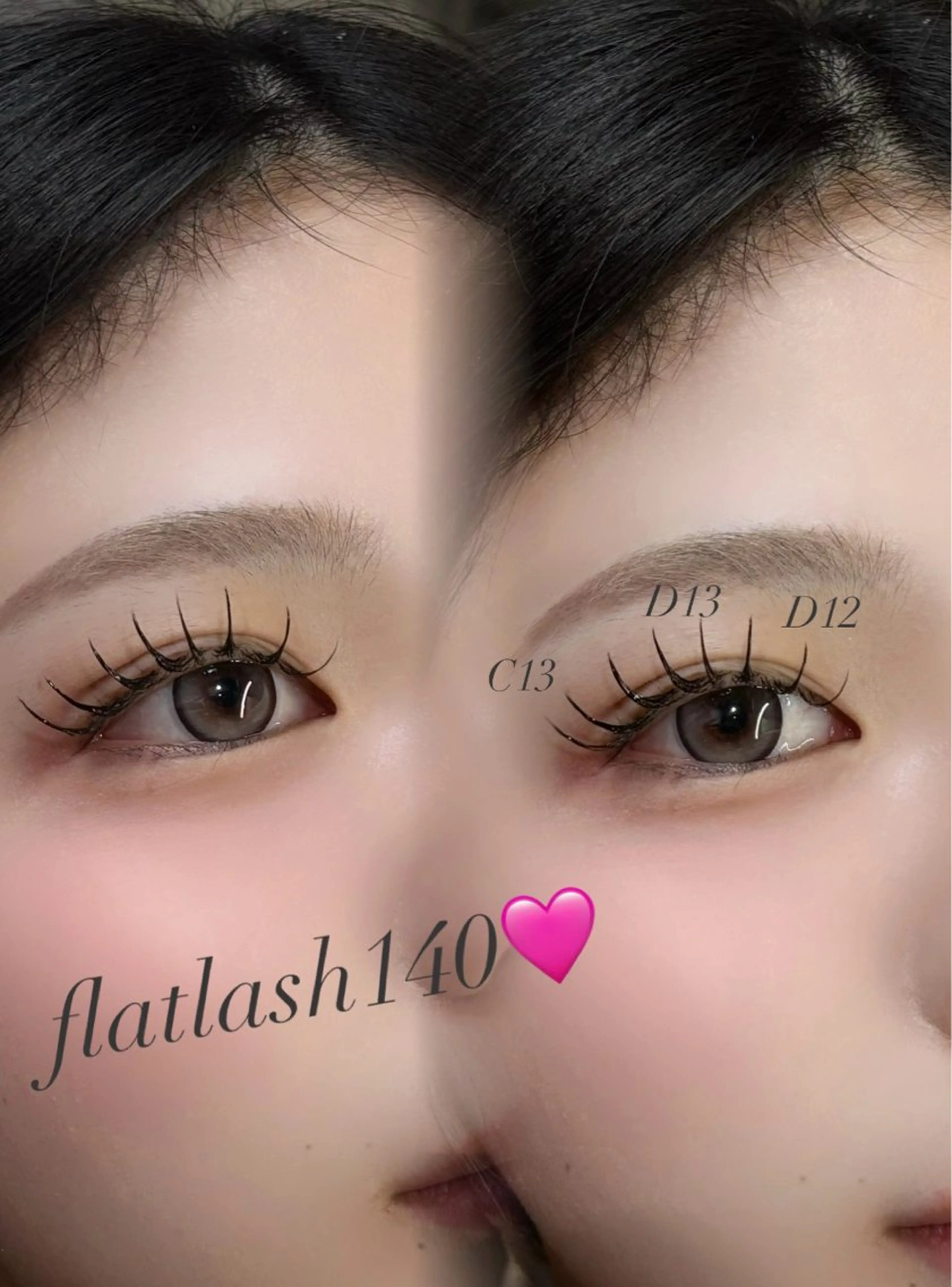 マツエク・マツパ マツエク fein. nodoka✮のマツエク・マツパデザイン