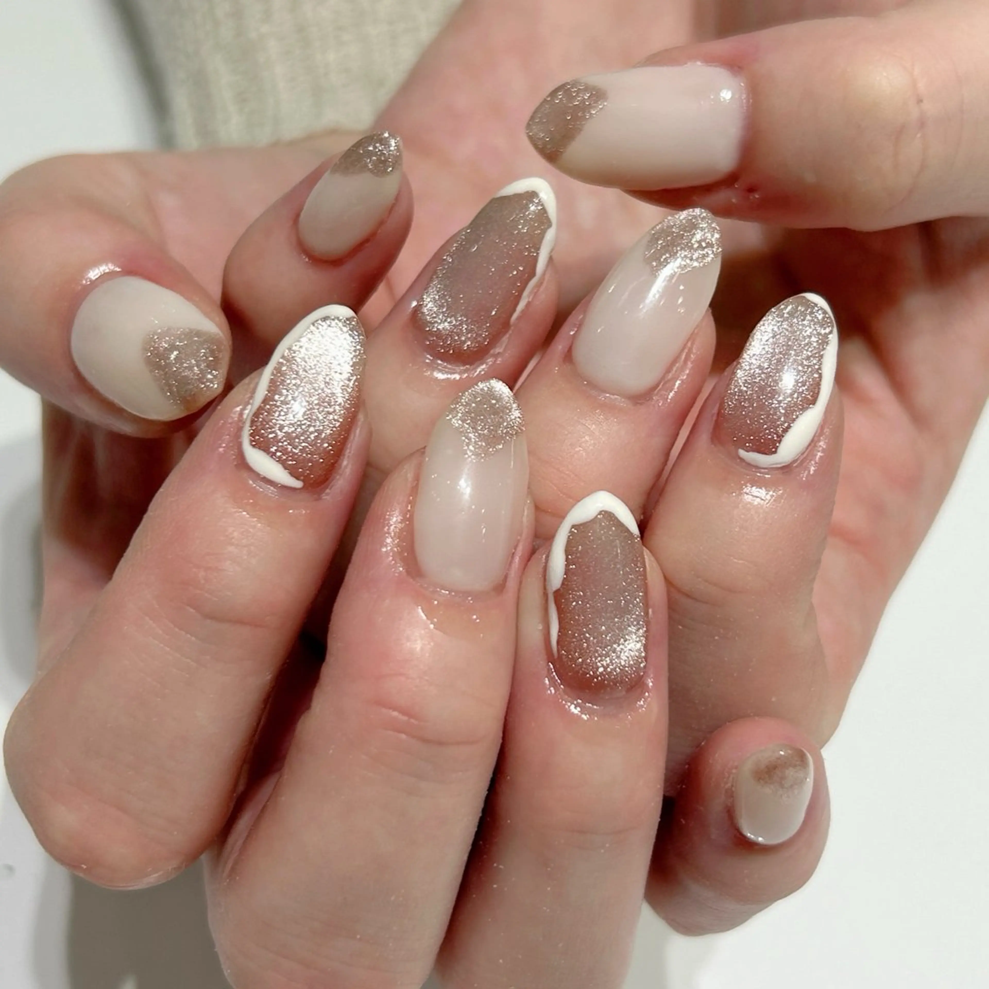 ネイル はあとねいる筑紫口店 Hitomiのネイルデザイン