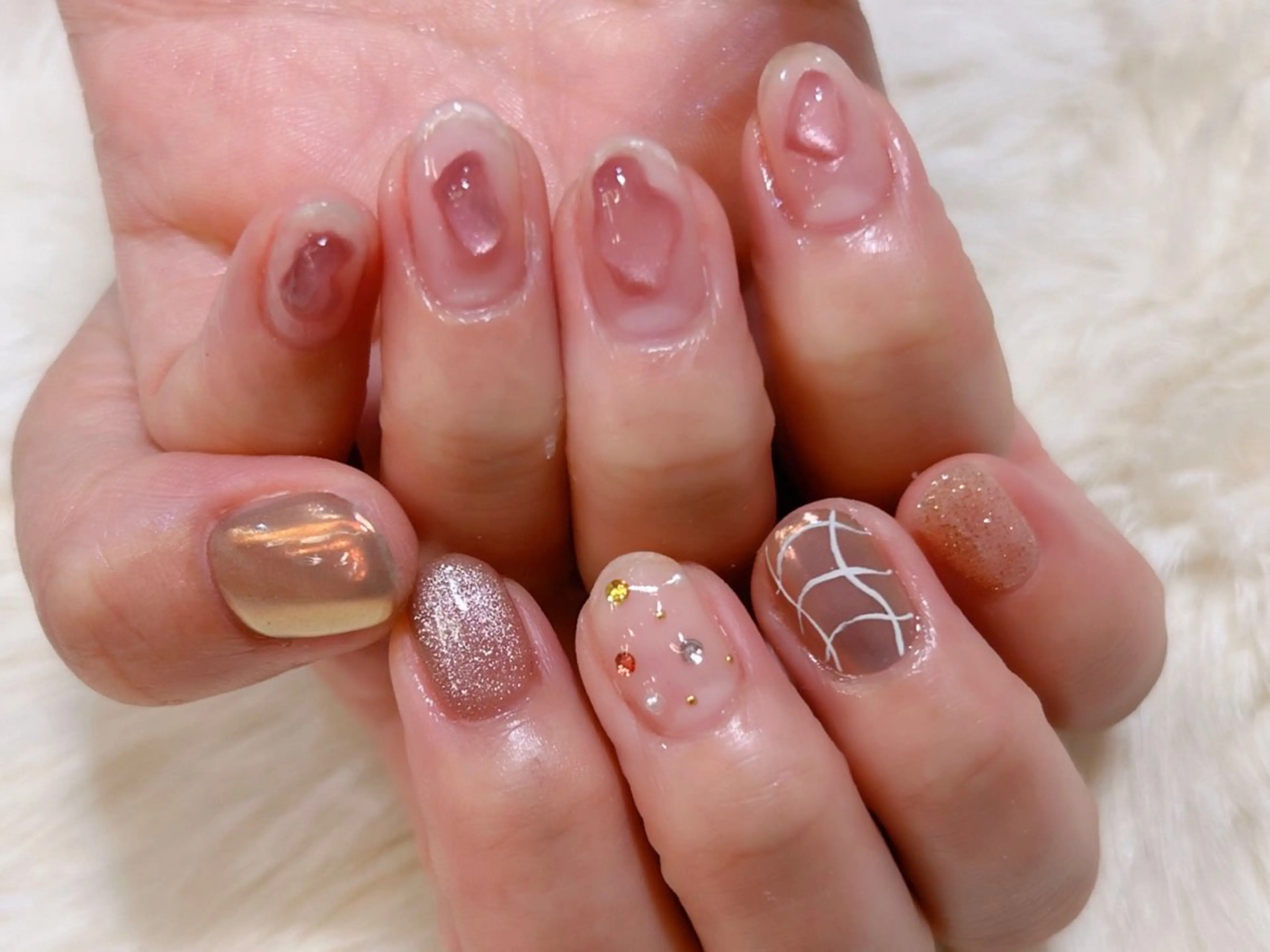 ネイル ハンドネイル Re Pearl～コーディネートサロン～ 市駅前店所属・NARUMI HYODOのネイルデザイン