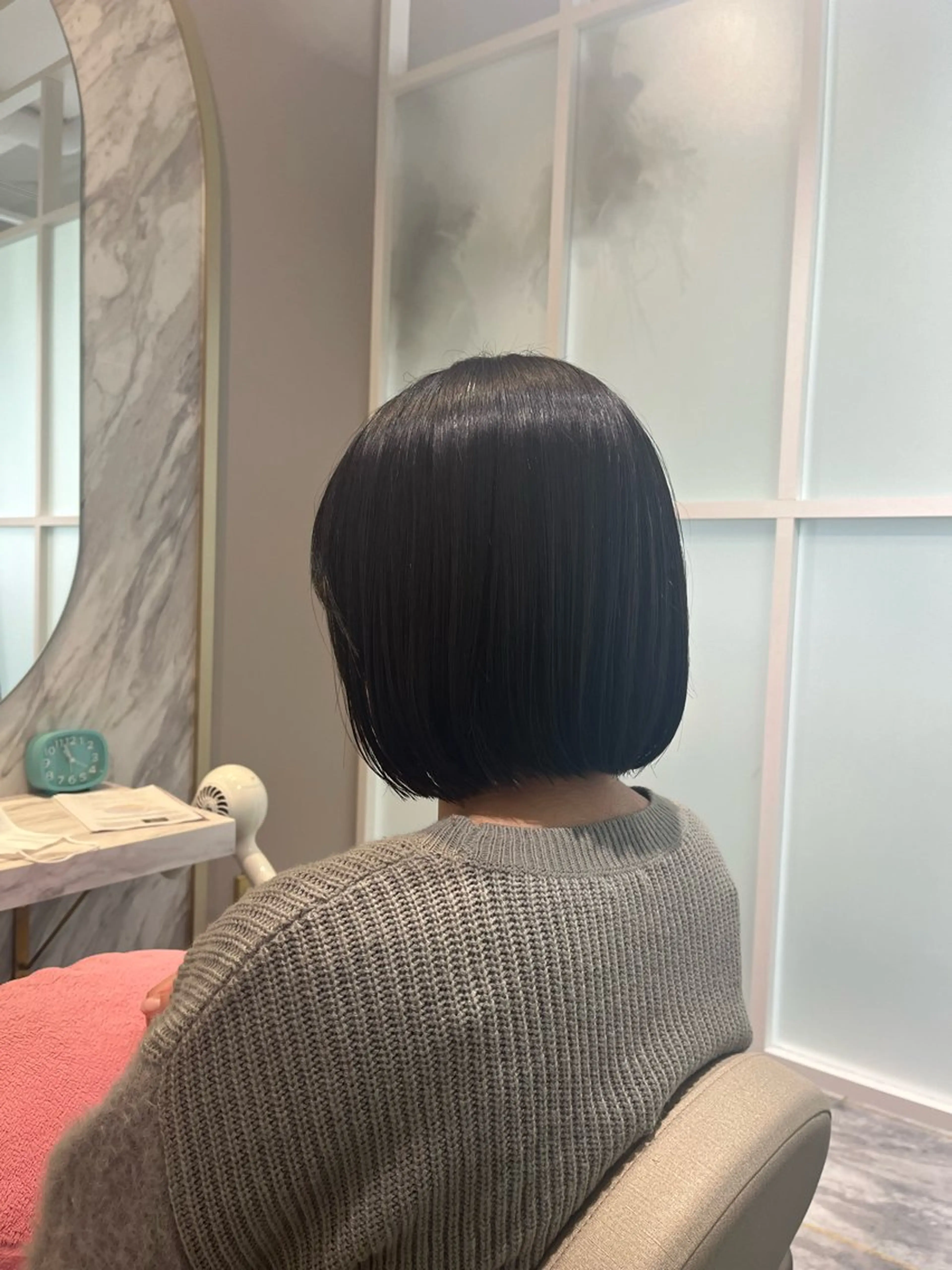 ミディアム カット 艶ボブ🌼 MAHOのヘアスタイル