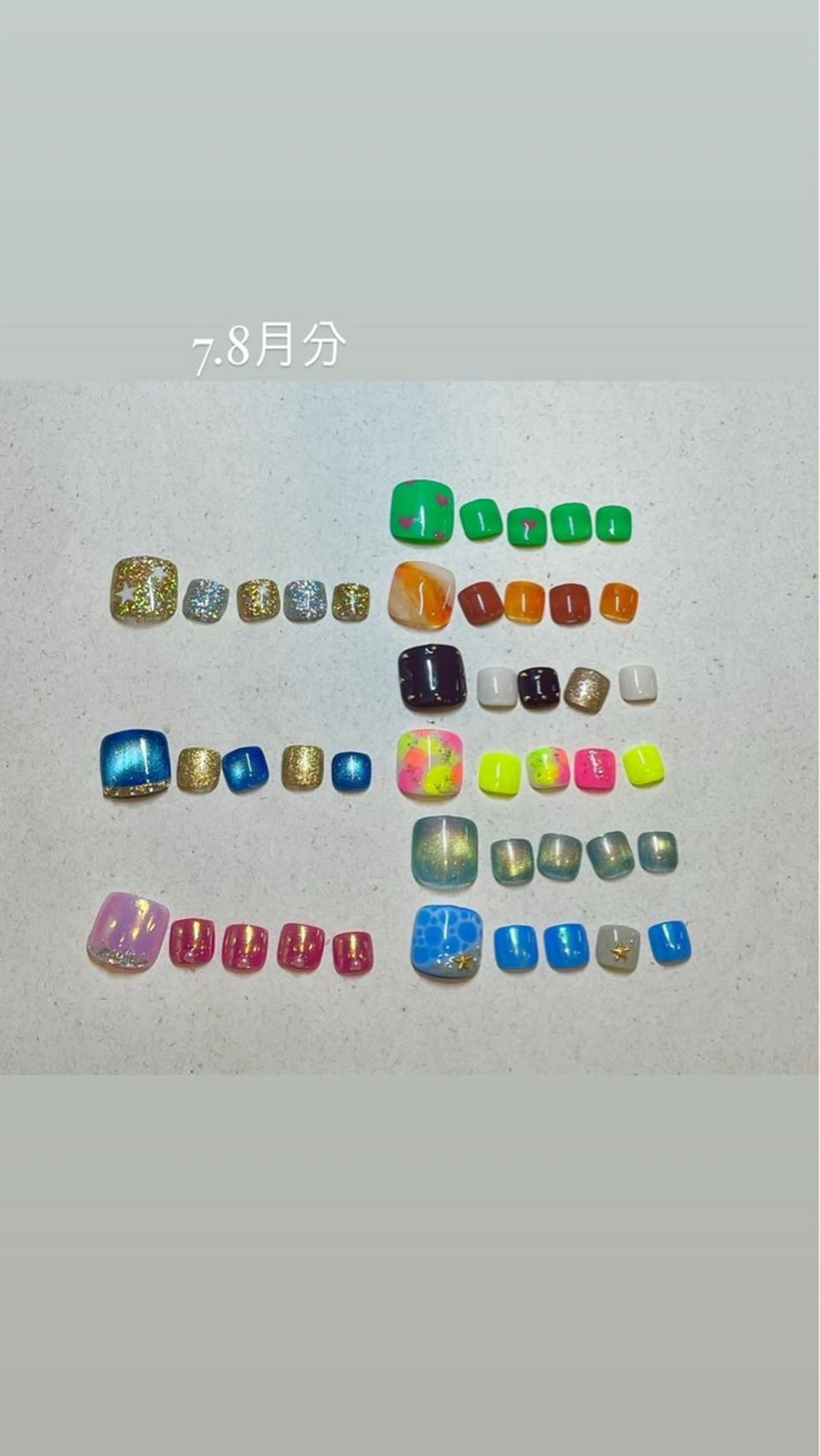 ネイル フットネイル pro.M chiharuのネイルデザイン