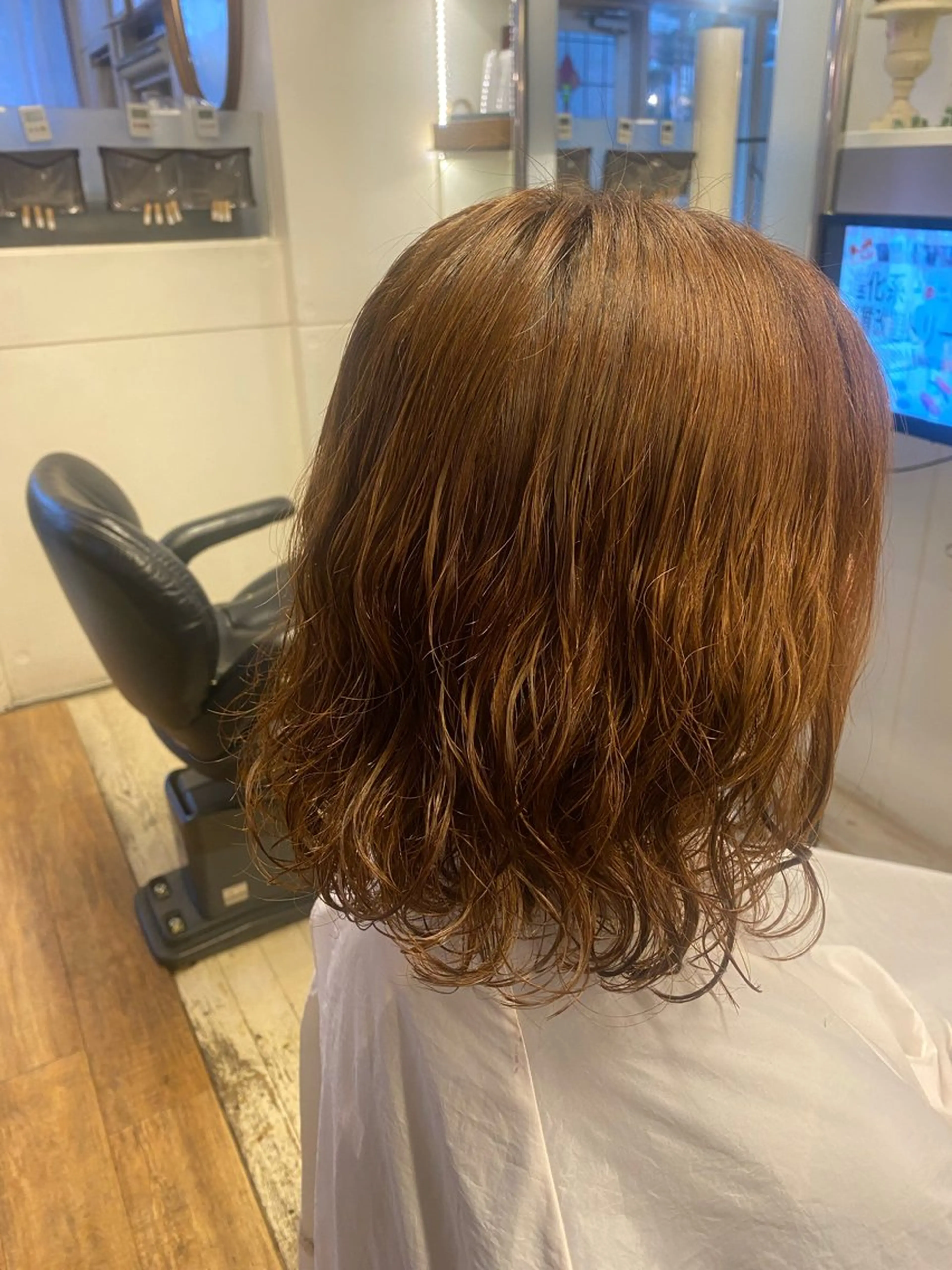 パーマ 只野 智子のヘアスタイル