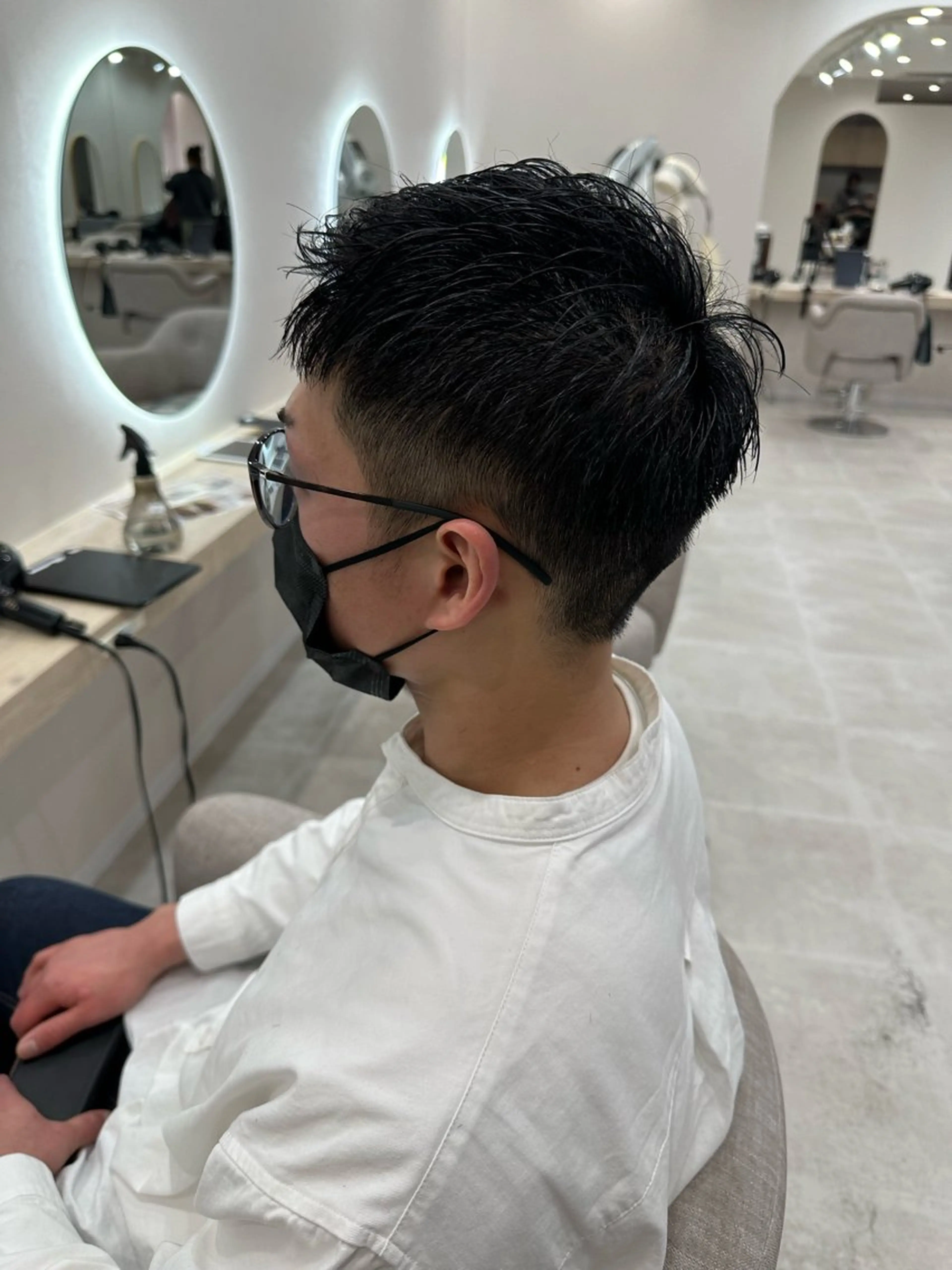 ショート メンズ ショートヘア 透明感カラー/韓国風 /髪質改善/ゴトウのヘアスタイル