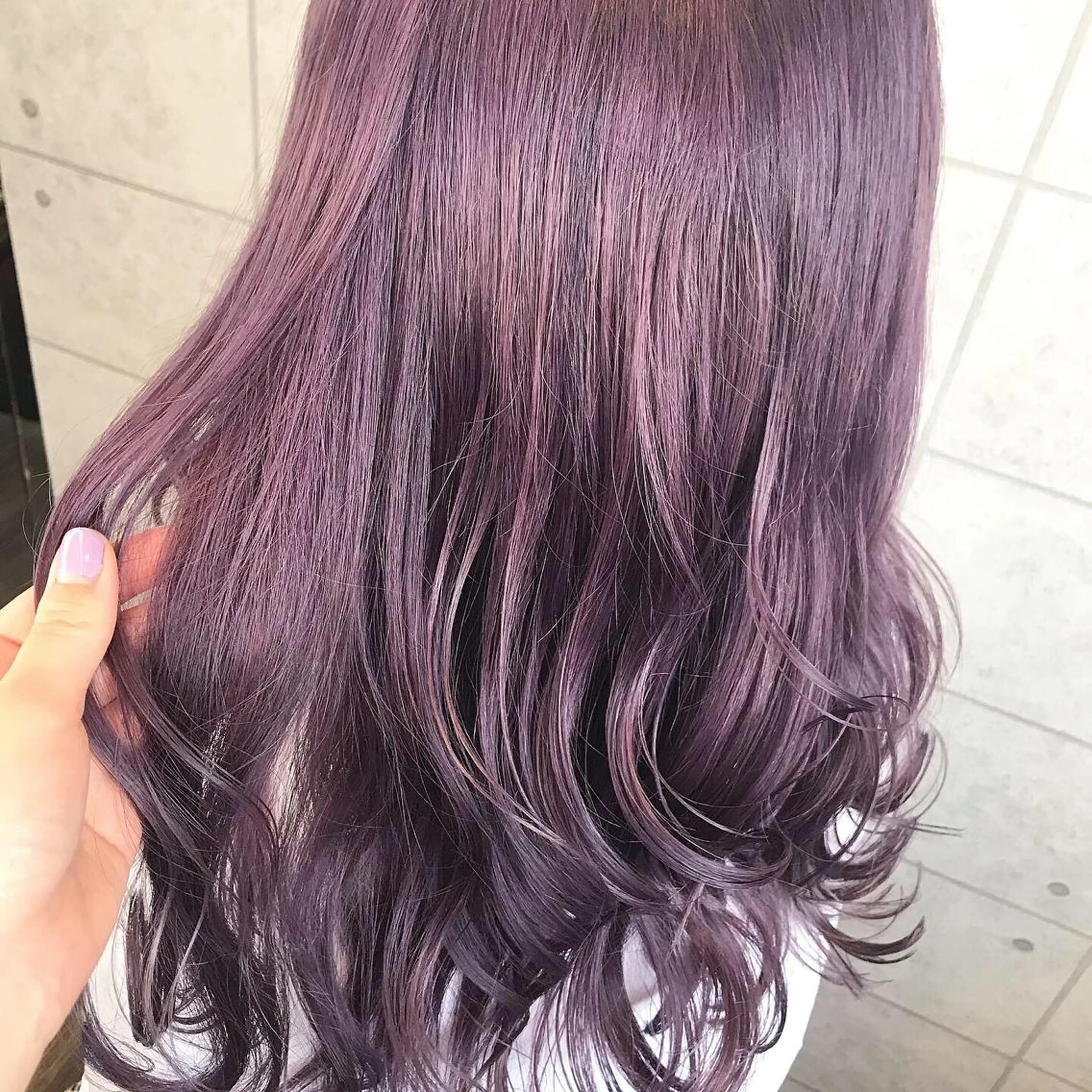 ロング カラー ヘアアレンジ knock【ノック】所属・烏丸韓国ヘア🇰🇷 ayaka🎀のヘアスタイル