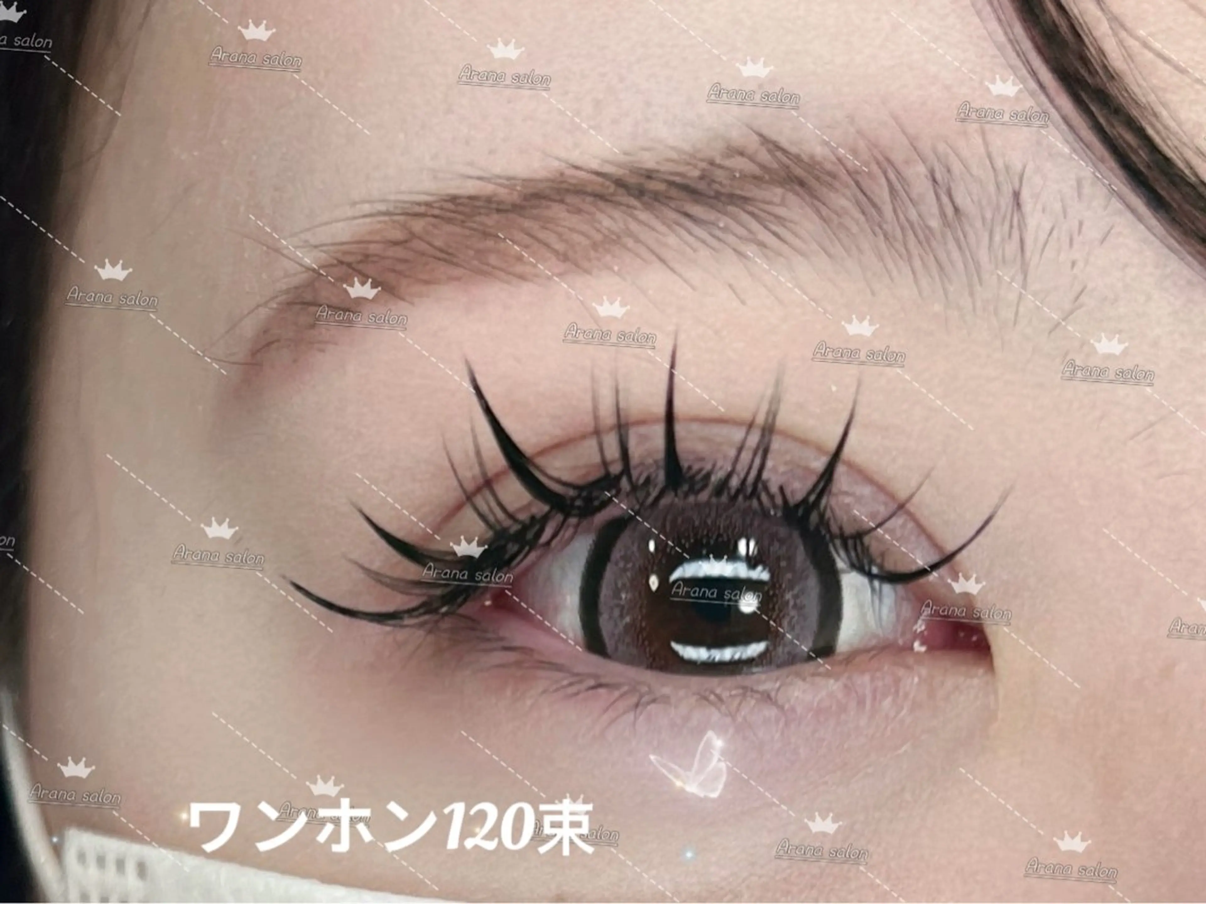 マツエク・マツパ マツエク Arana池袋 Ayumi🦋のマツエク・マツパデザイン