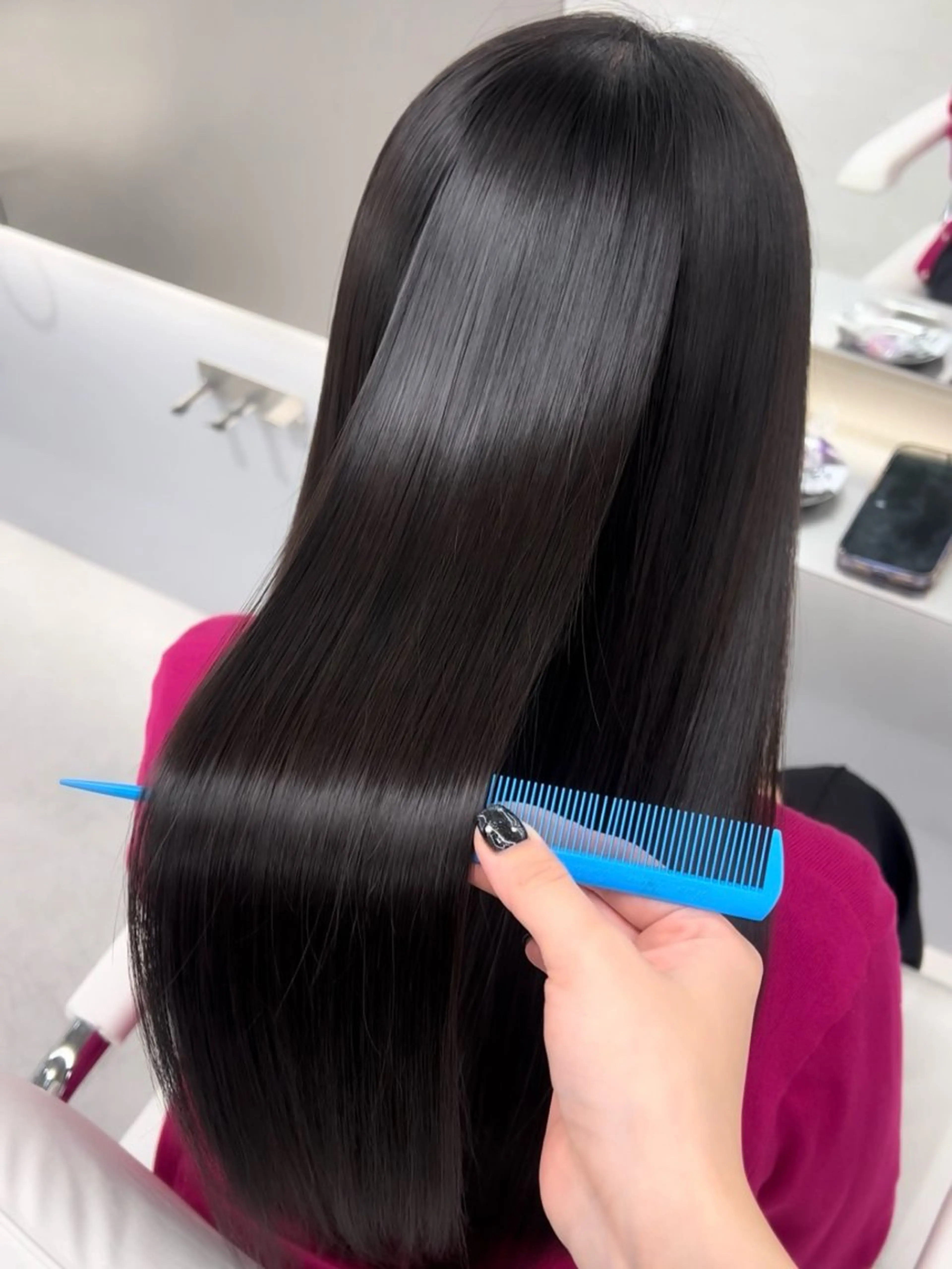 【髪質改善】髪質改善美髪ストレートの写真