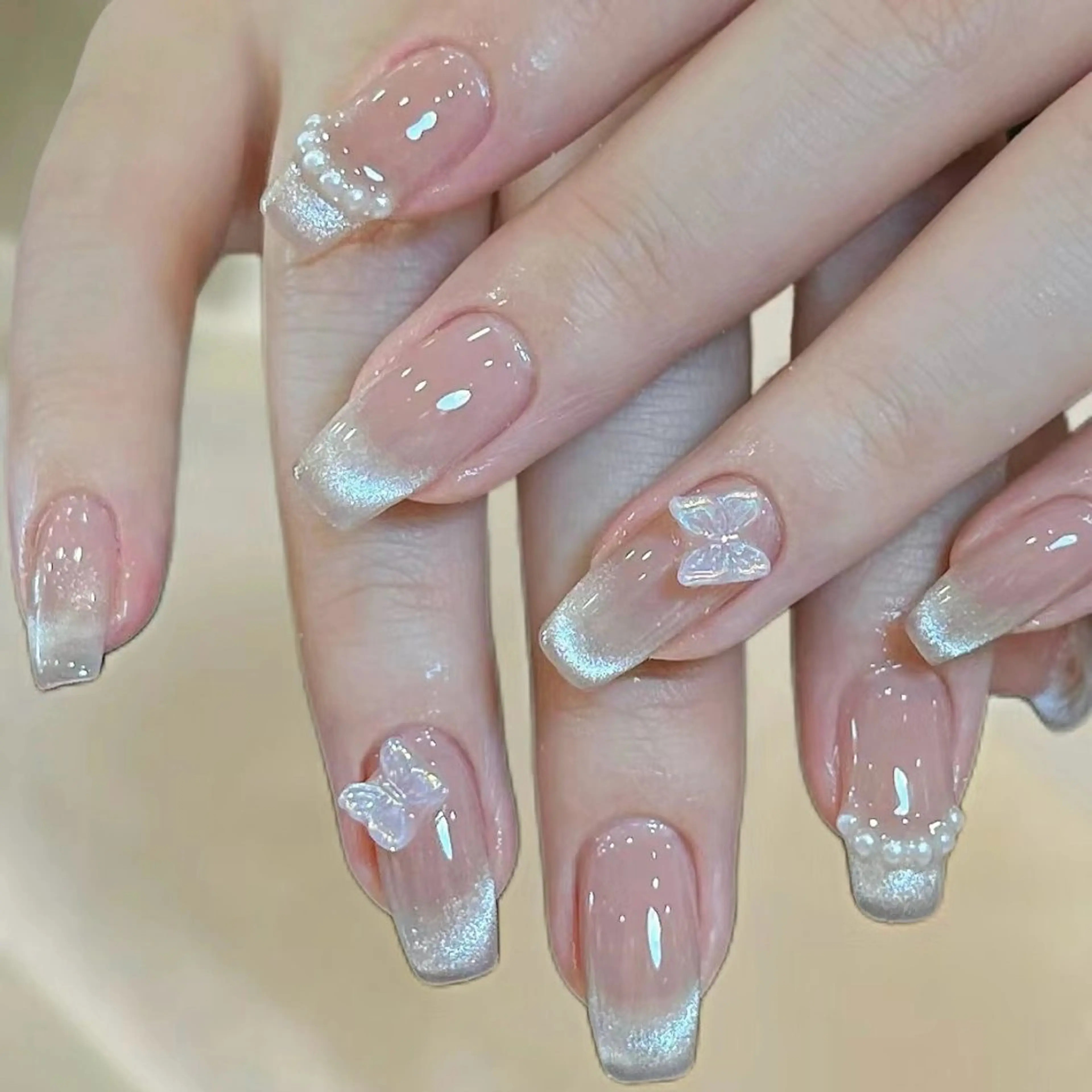 ネイル ハンドネイル By moonネイル 🌷ワンホン/韓国風のネイルデザイン