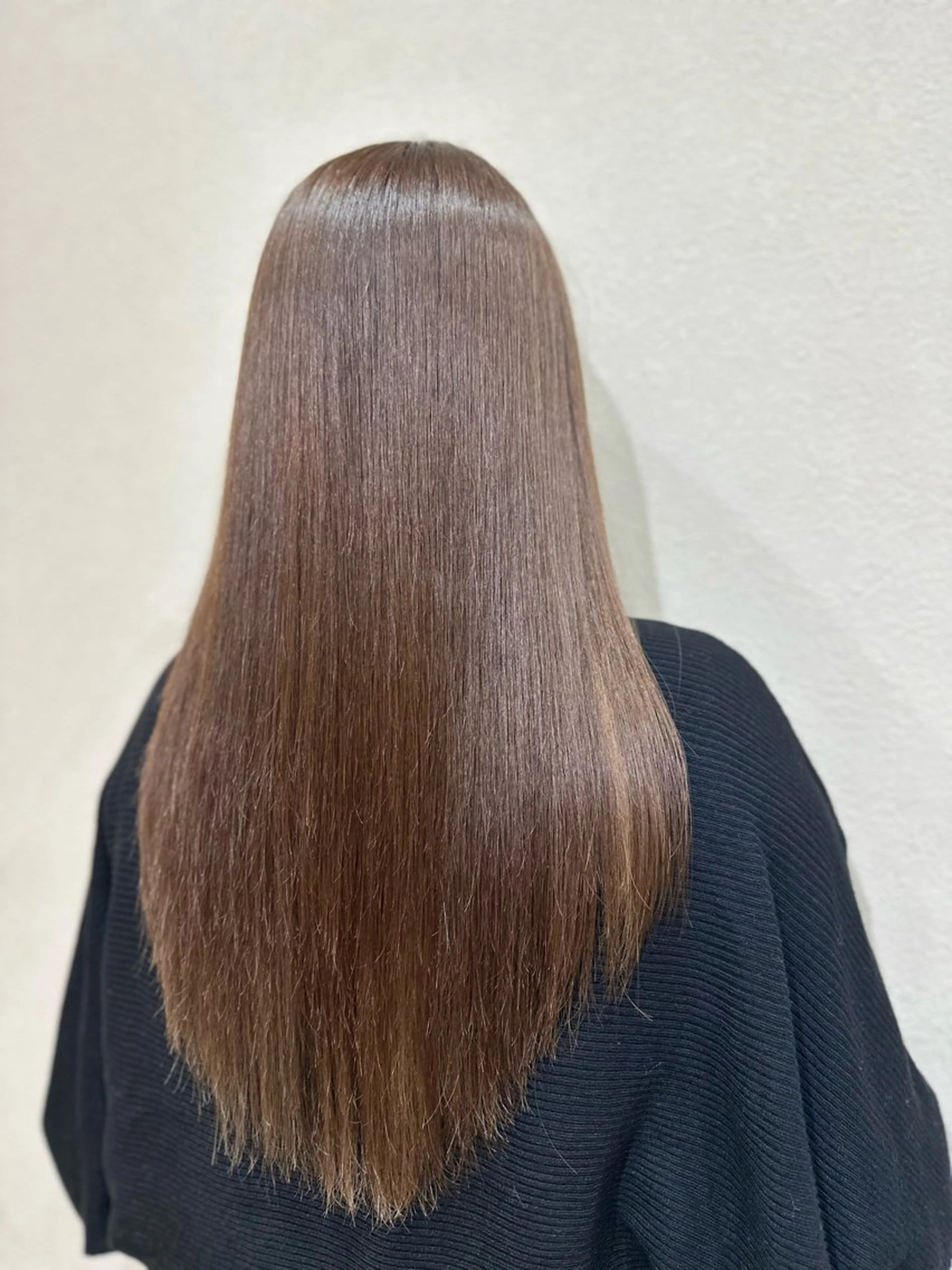 縮毛矯正の写真