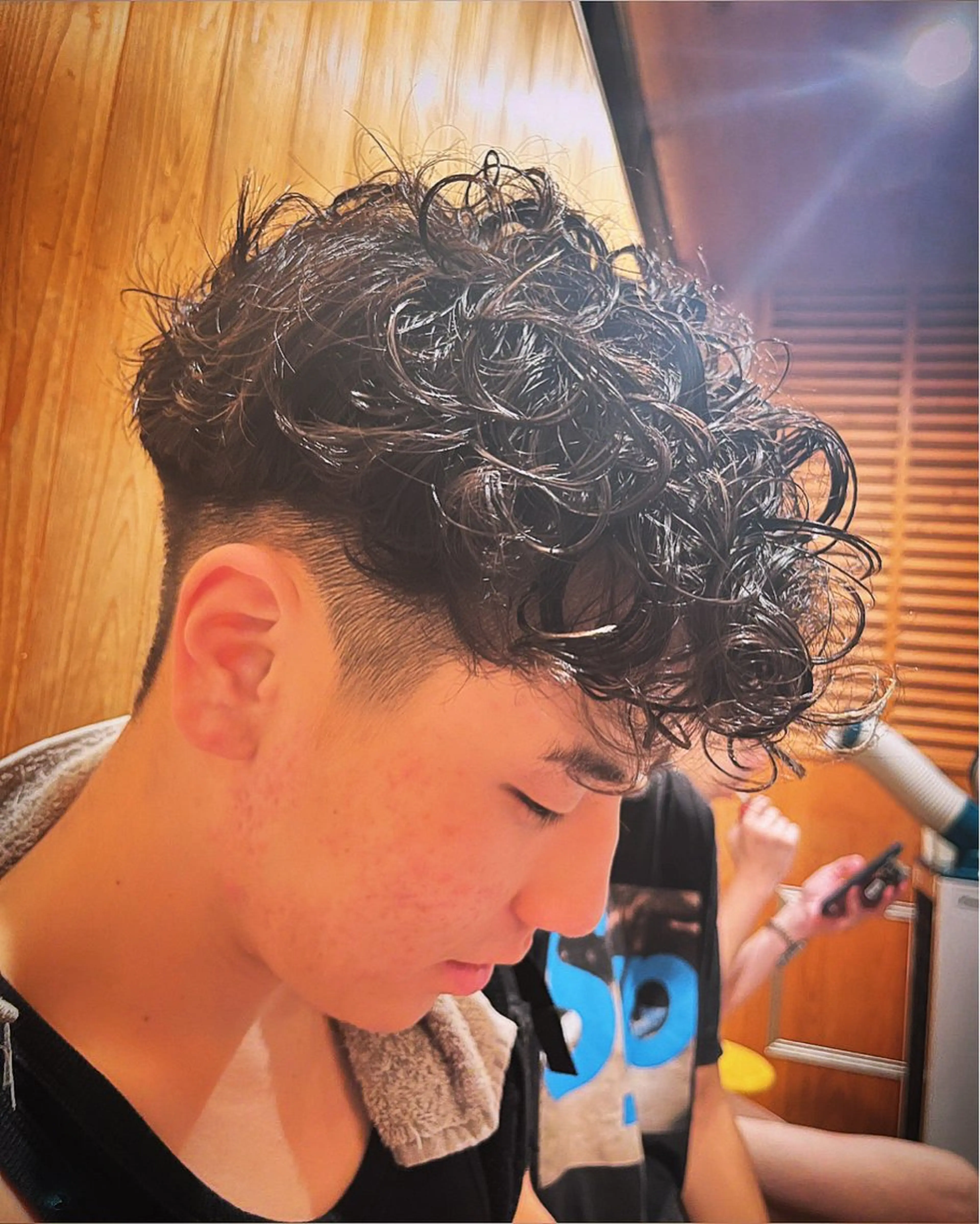 パーマ メンズ メンズパーマ ENORE　東京所属・✨髪質改善✨ れんれんのヘアスタイル