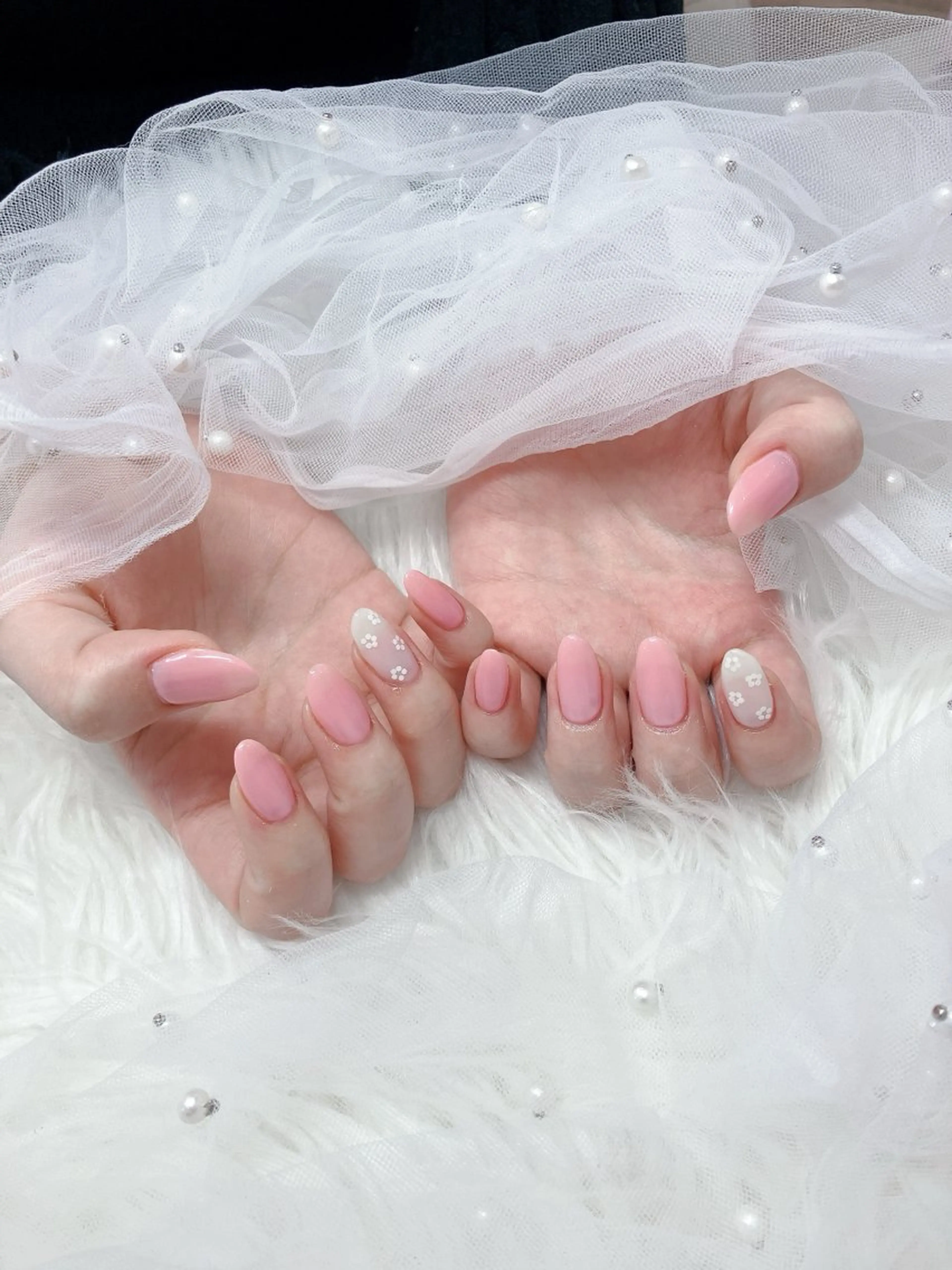 ネイル 春ネイル Kittyなんば店 Jrネイリストはるかのネイルデザイン