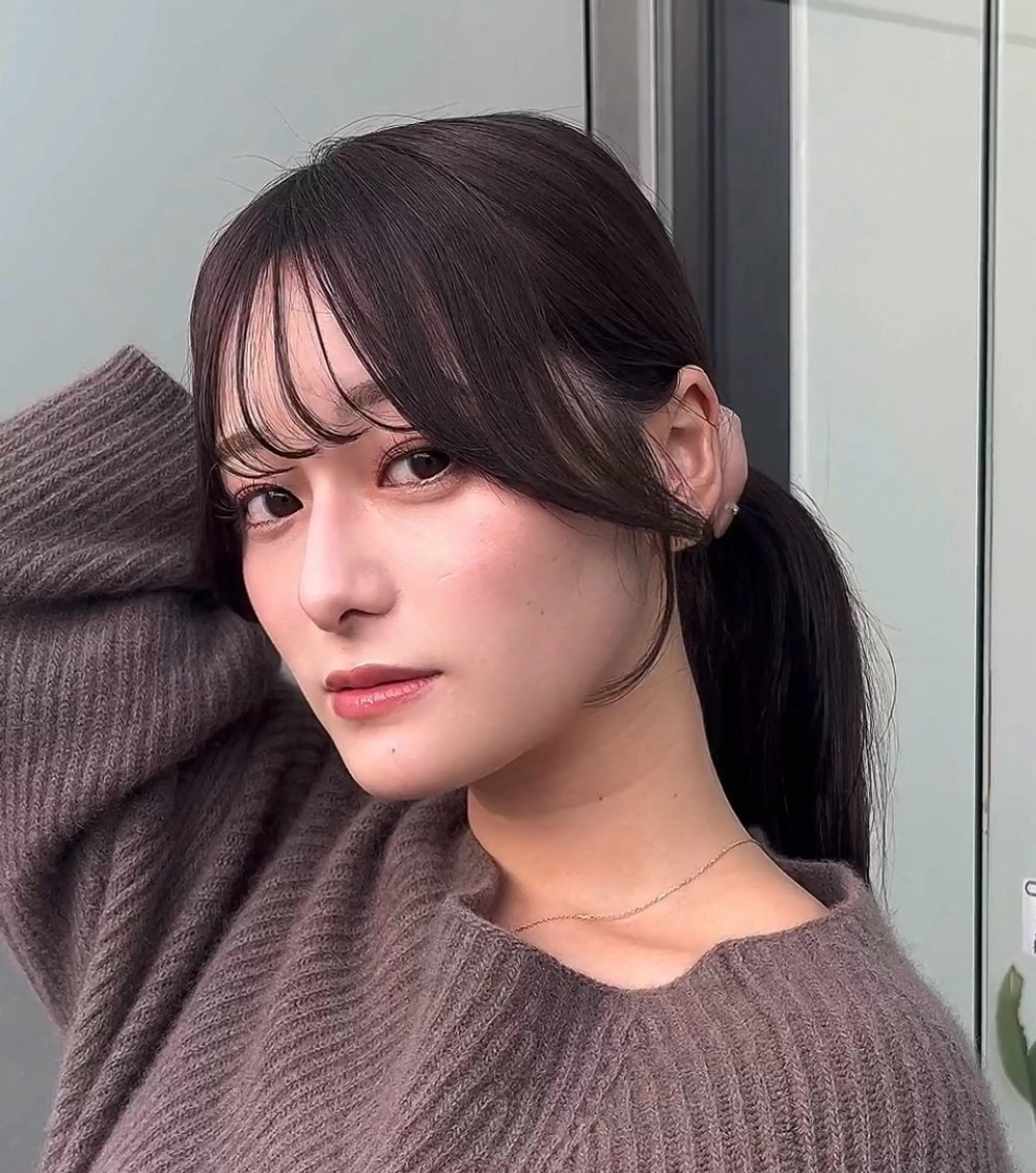 ロング カラー カット ヘアカラー トリートメント 🌫️大人韓国ヘア 🌫️naoyaのヘアスタイル