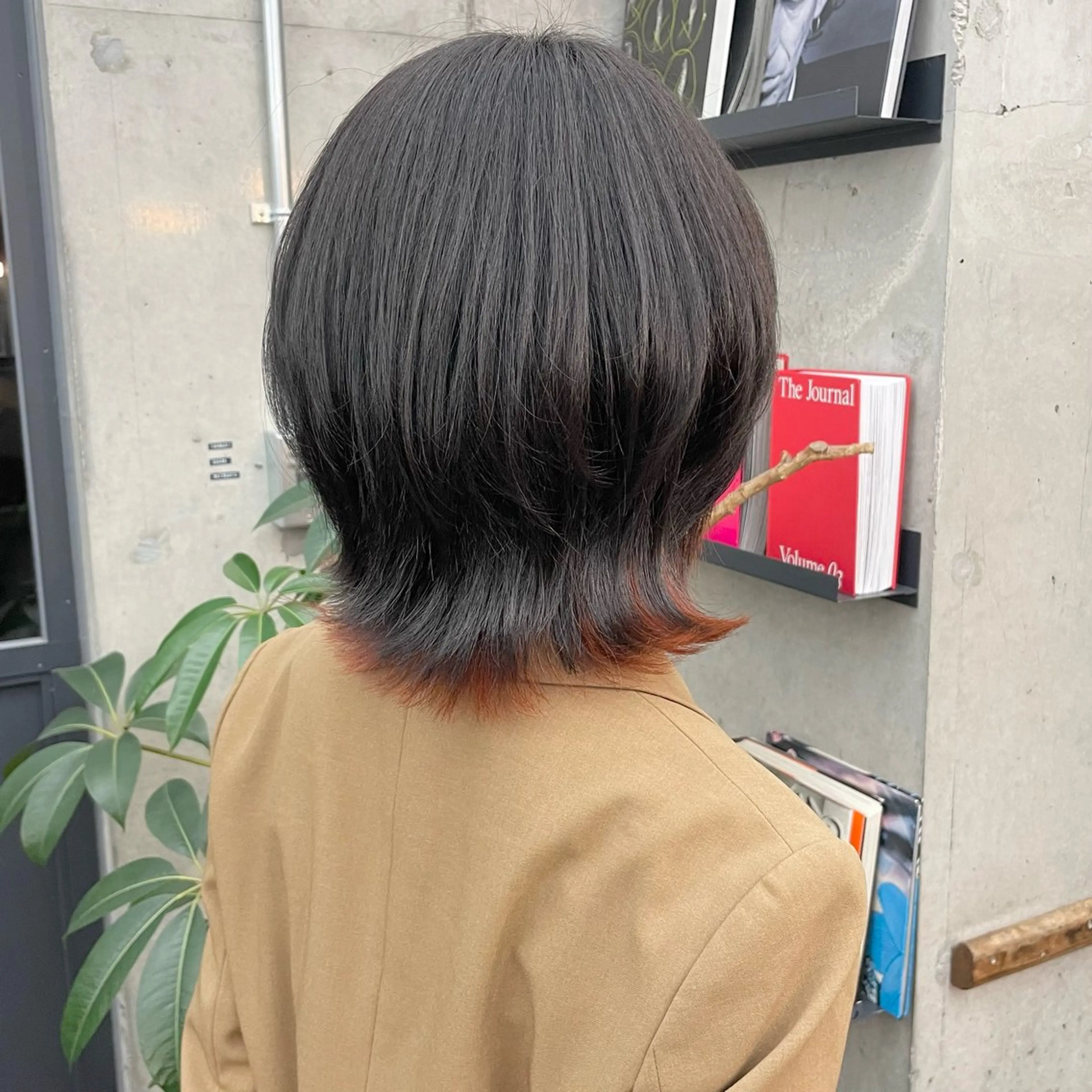 ショート カラー ブリーチ ケアブリーチ オレンジ ボブ ショートヘア カット ヘアカラー トリートメント ✂︎ウルフ・ショート ✂︎MIKUNIのヘアスタイル