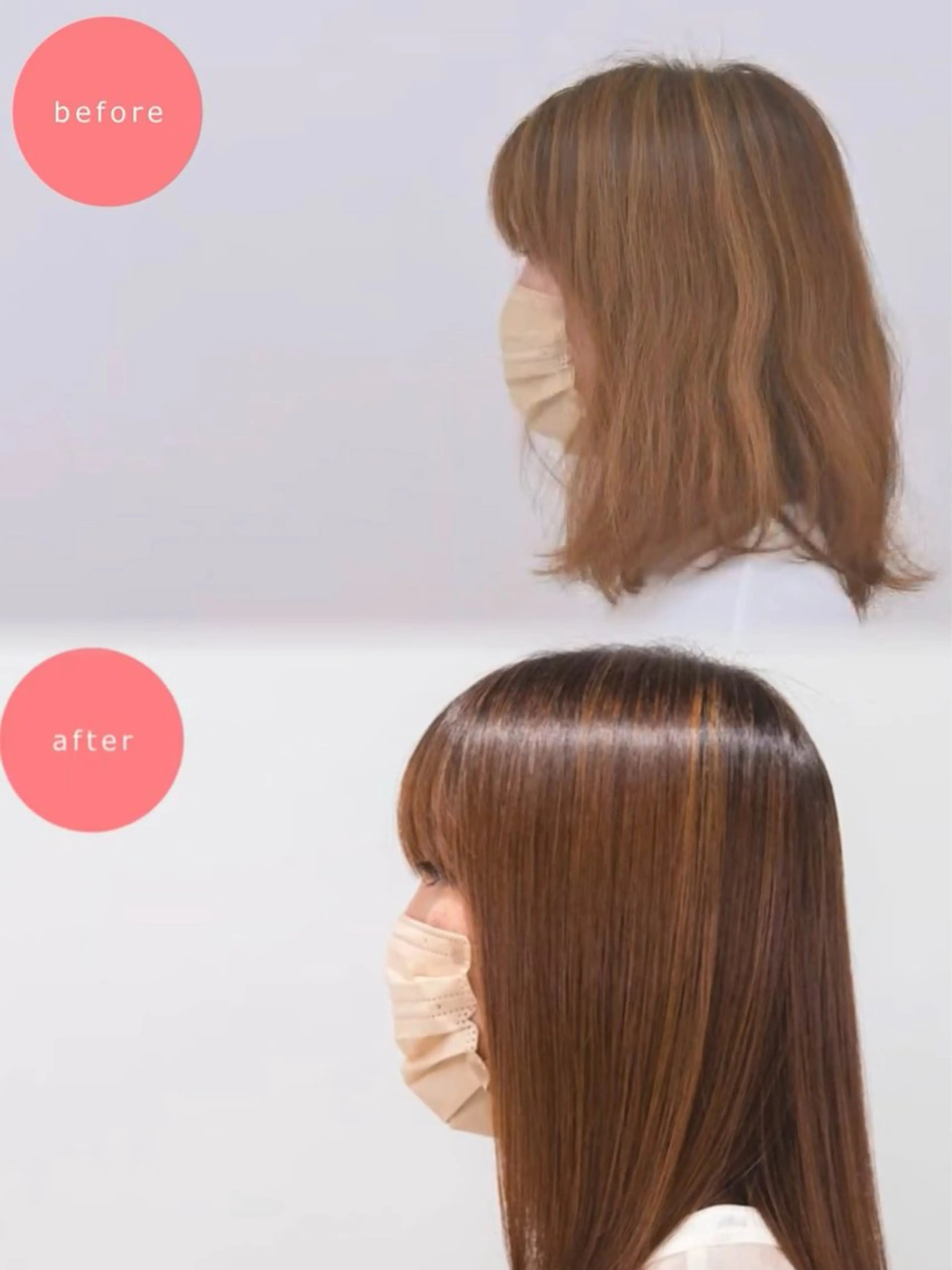 ☔️【6月限定】☔️ダメージを抑えた縮毛矯正☁️マンツーマン施術で静かな空間だから、ゆっくり過ごしたい方にもおすすめ◎の写真