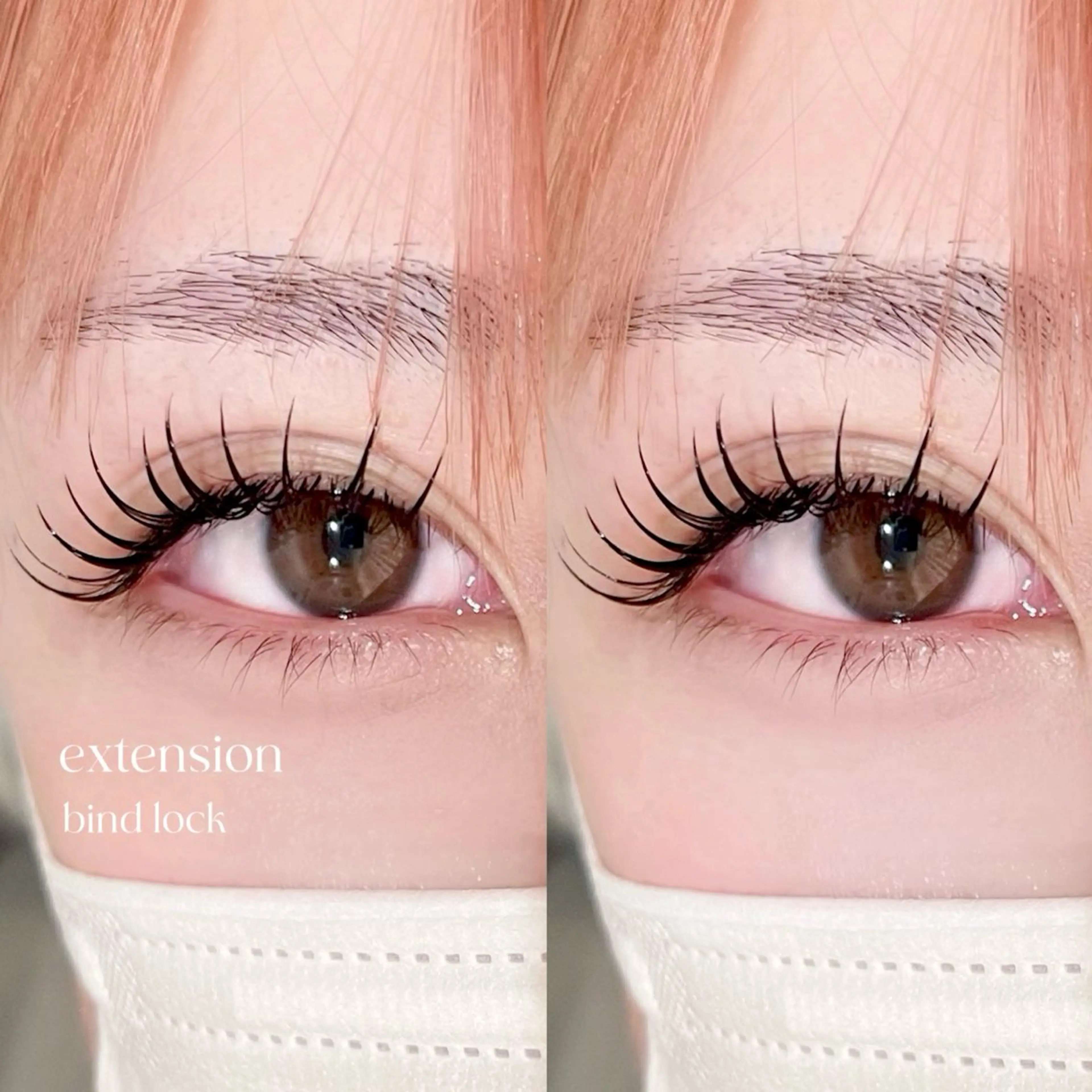 マツエク・マツパ 一重×まつ毛パーマ Bell所属・mei/ 似合わせまつ毛パーマのマツエク・マツパデザイン