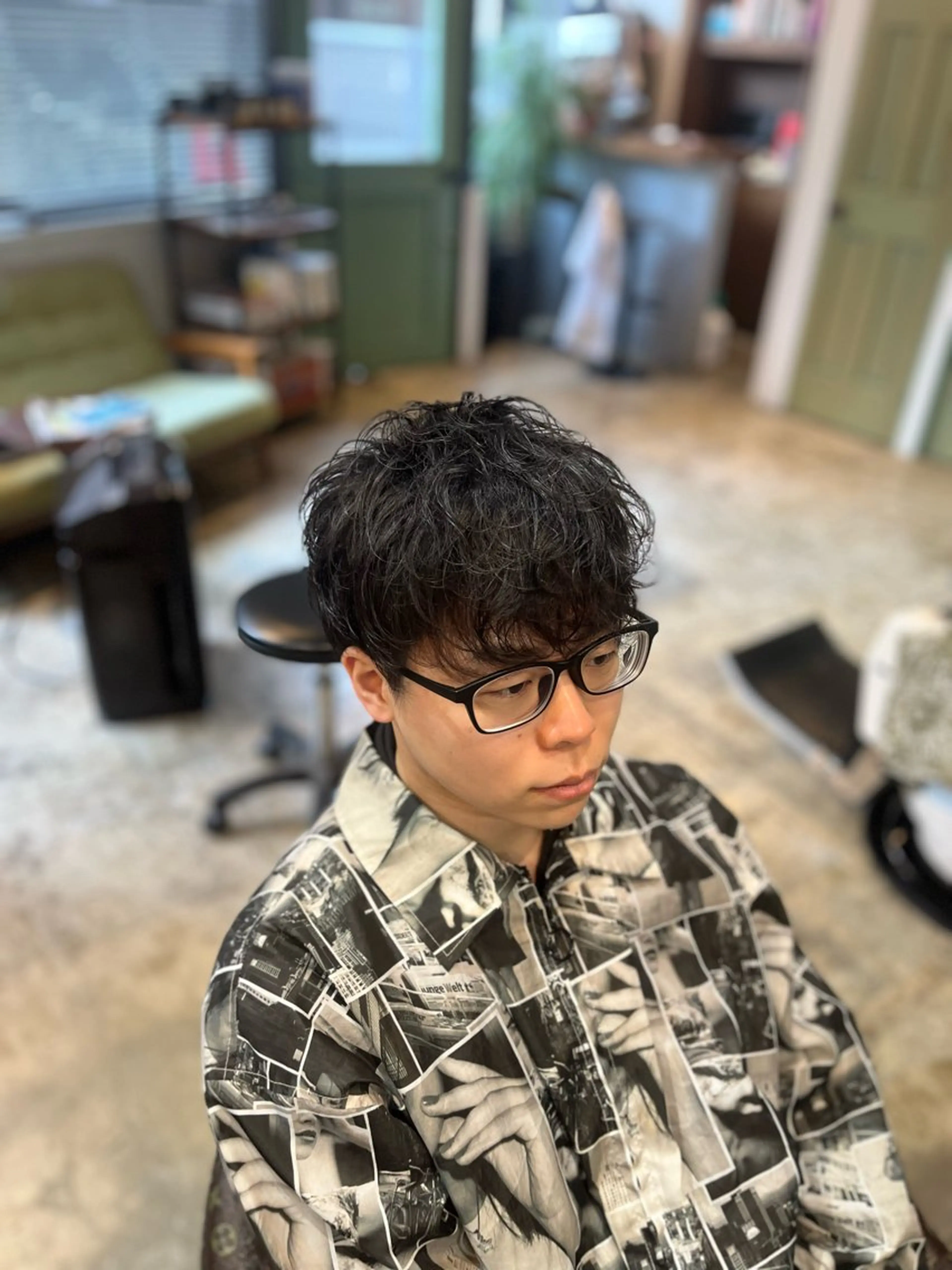 ミディアム メンズ マッシュ カット メンズ美容室HIGE barber shop所属・中川 響揮のヘアスタイル