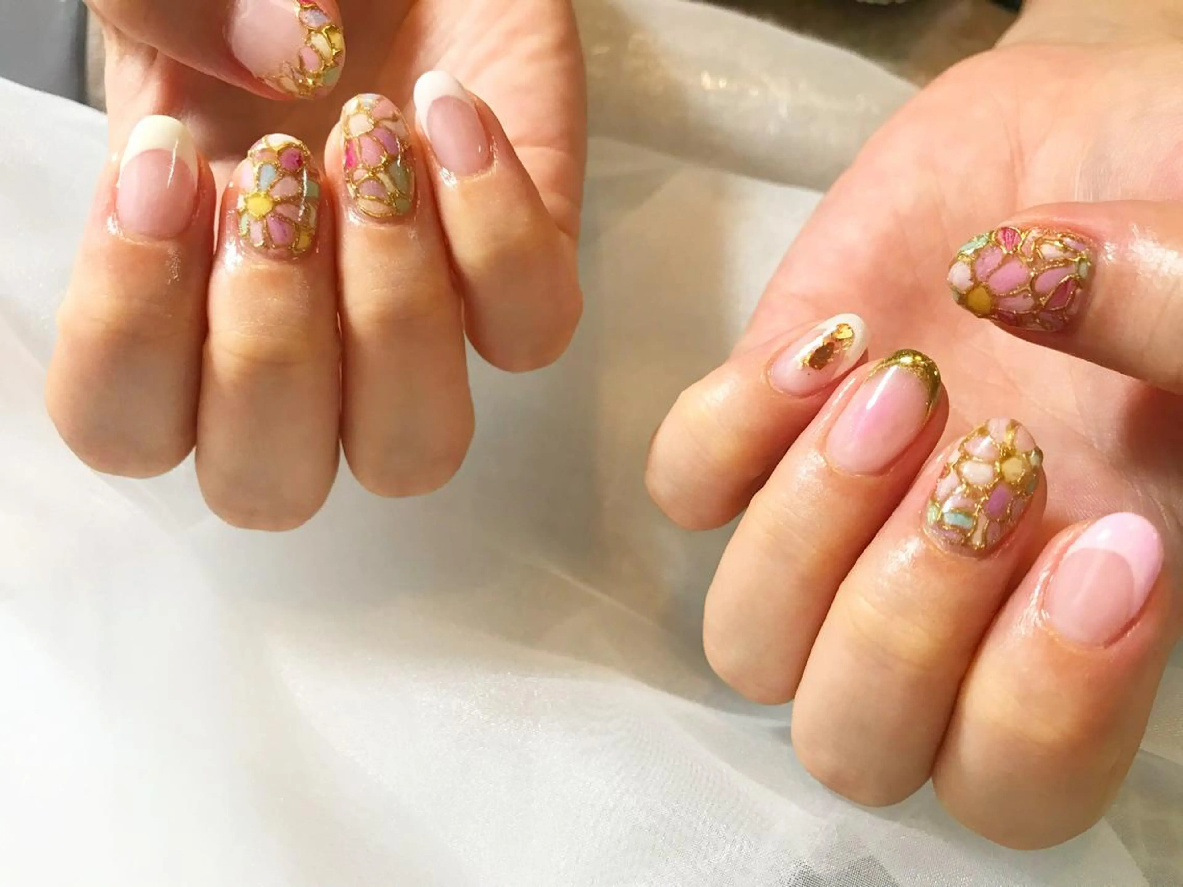 ネイル ハンドネイル フットネイル GéRanium Harukaのネイルデザイン