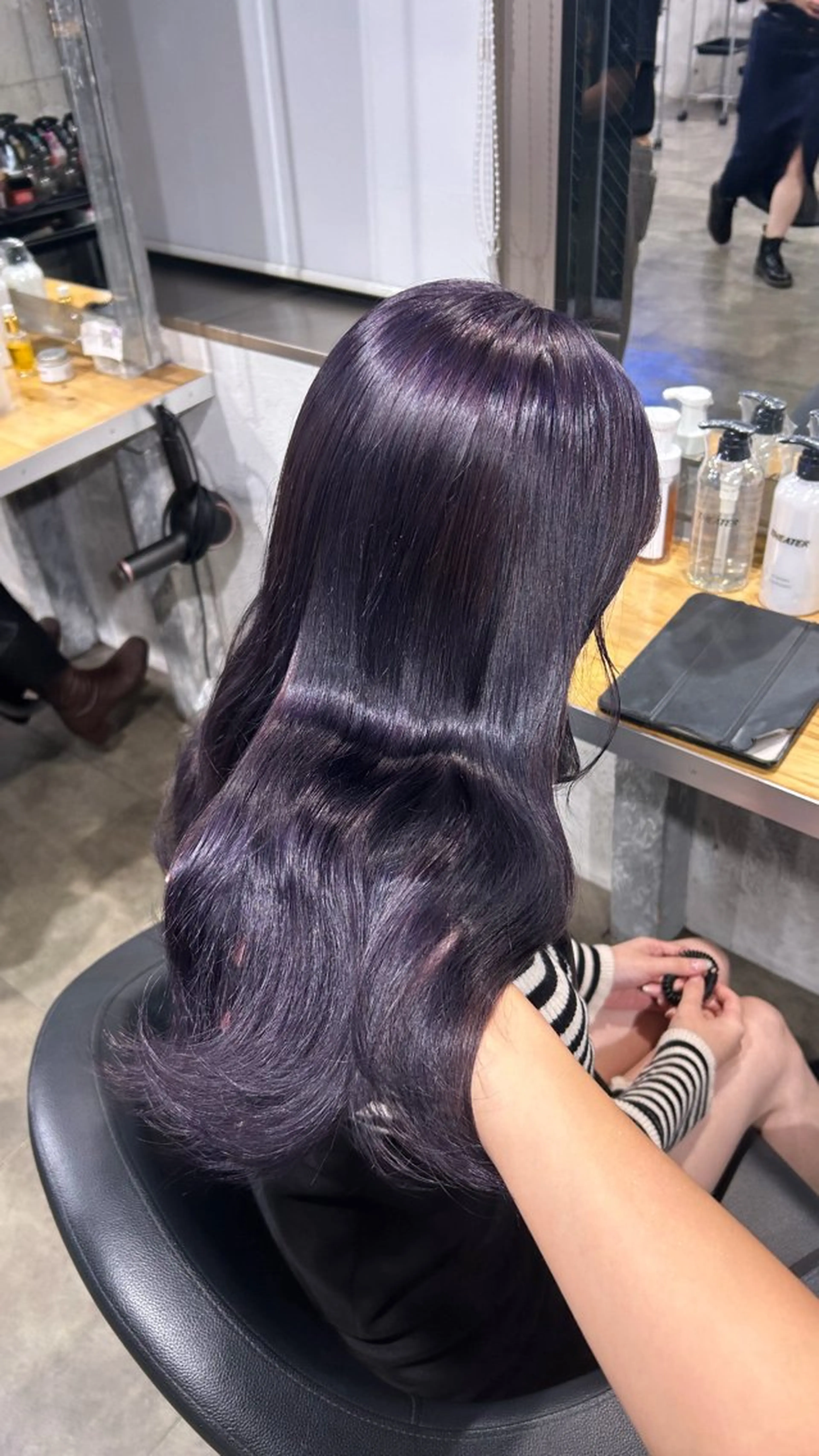 ロング カラー IS所属・横浜美容室/透明感 カラー/レイヤーのヘアスタイル