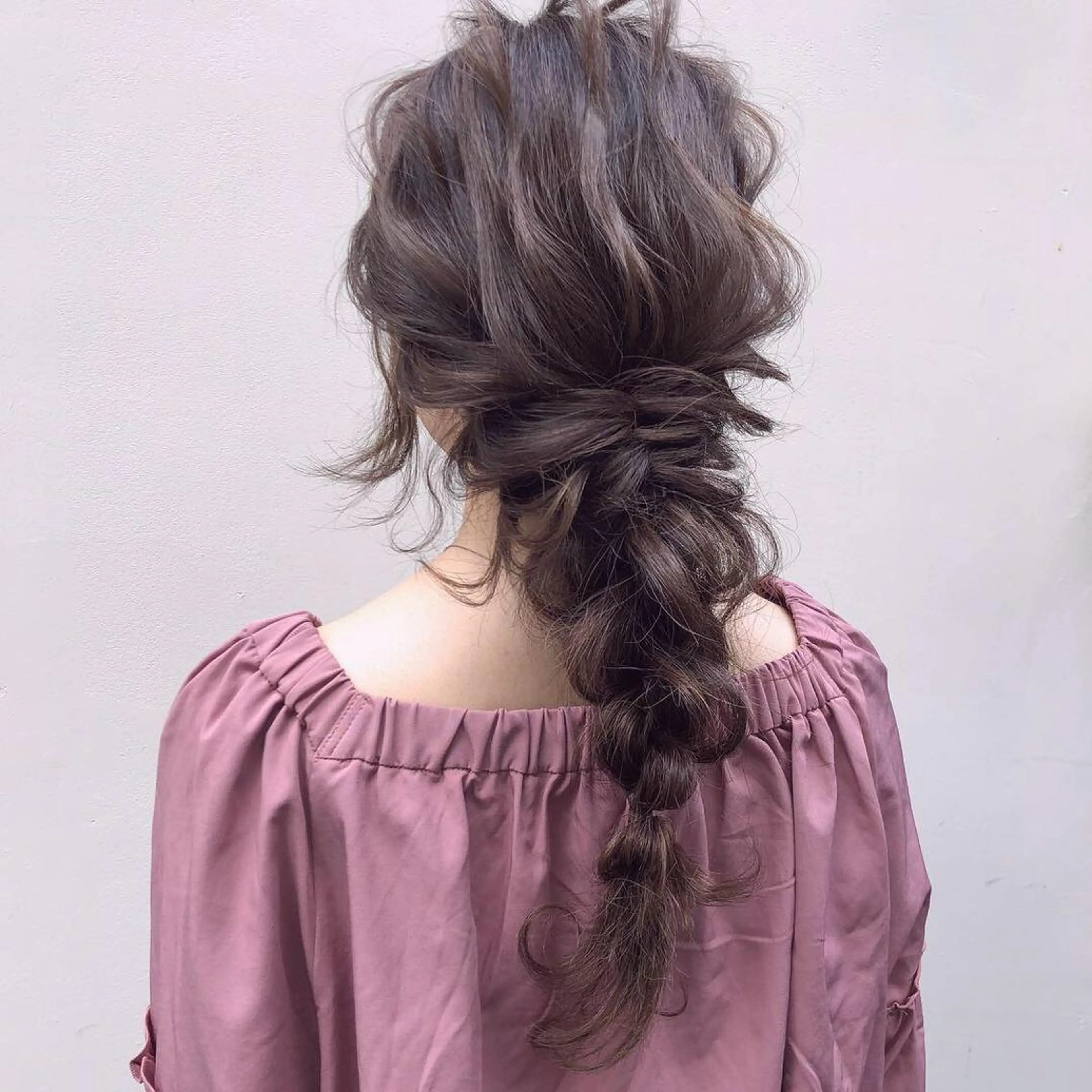 ロング ヘアアレンジ GrandStory SHIBUYA所属・卒業式お呼ばれ🕊️ ヘアセット✴︎ミキのヘアスタイル