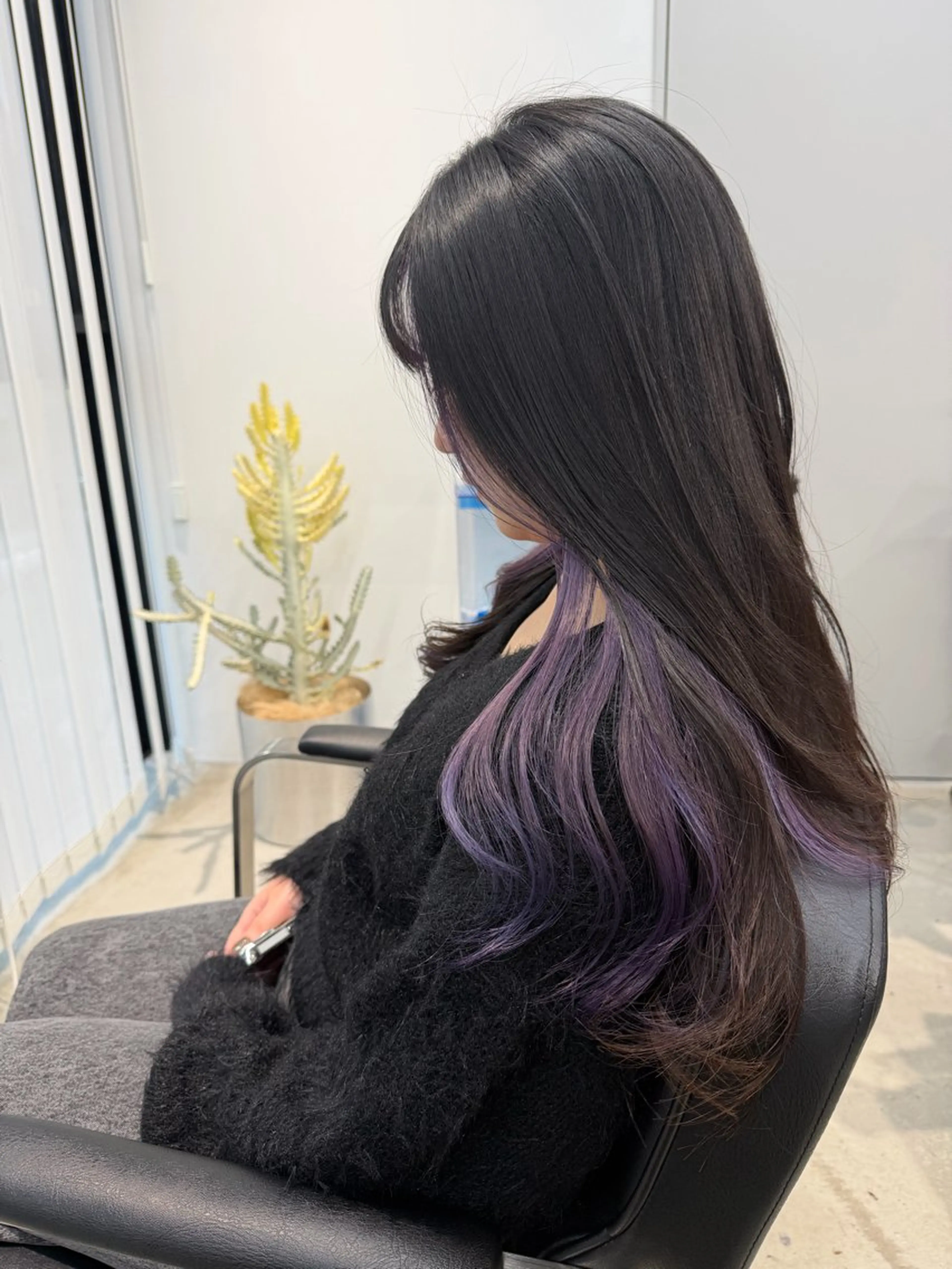 ロング カット ヘアカラー ブリーチ特化🎖️ピ ンクカラー高橋さやかのヘアスタイル