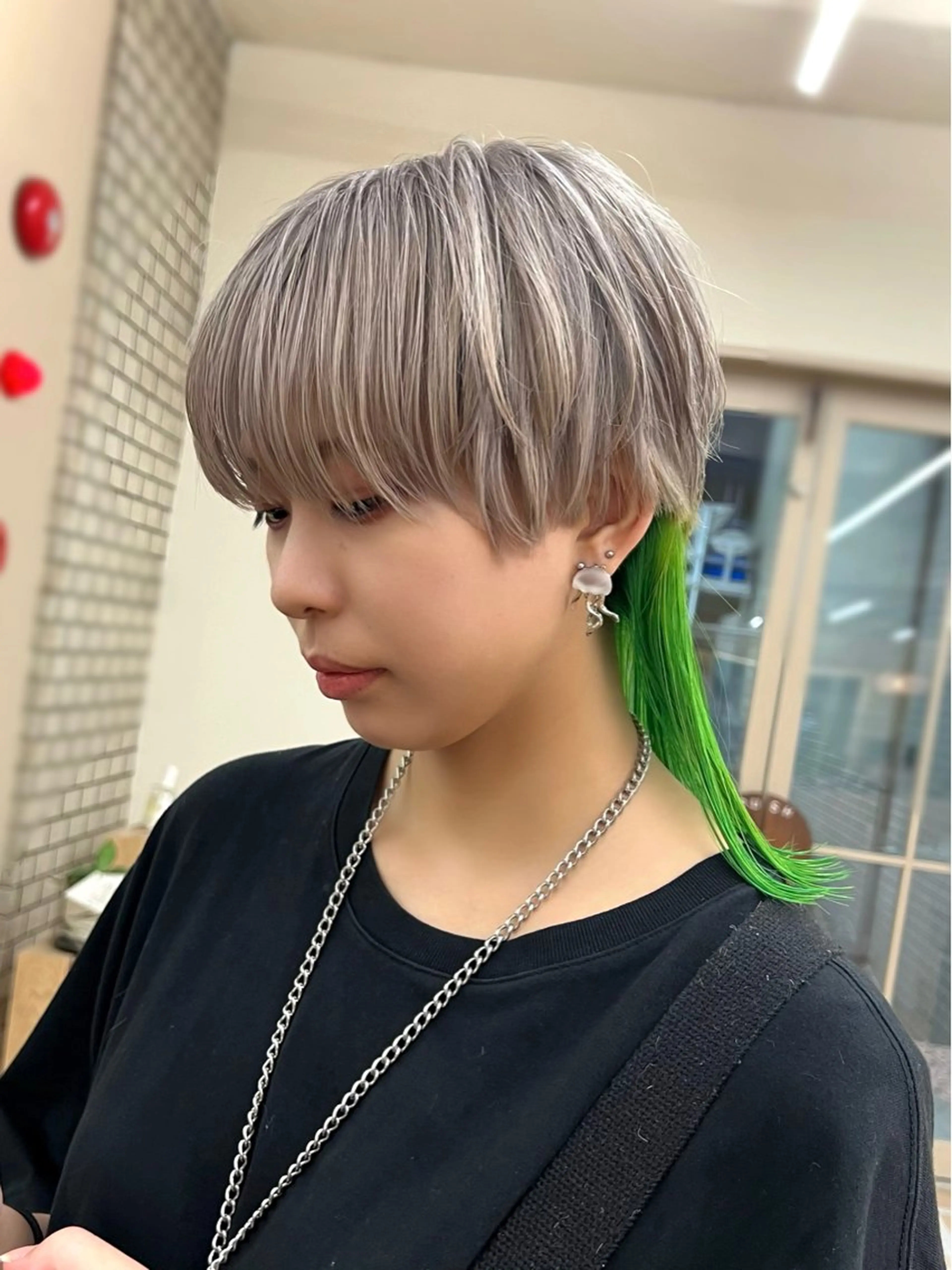 ショート カラー カット ヘアカラー トリートメント 矢場町/栄/上前津/ 佐藤祐希のヘアスタイル