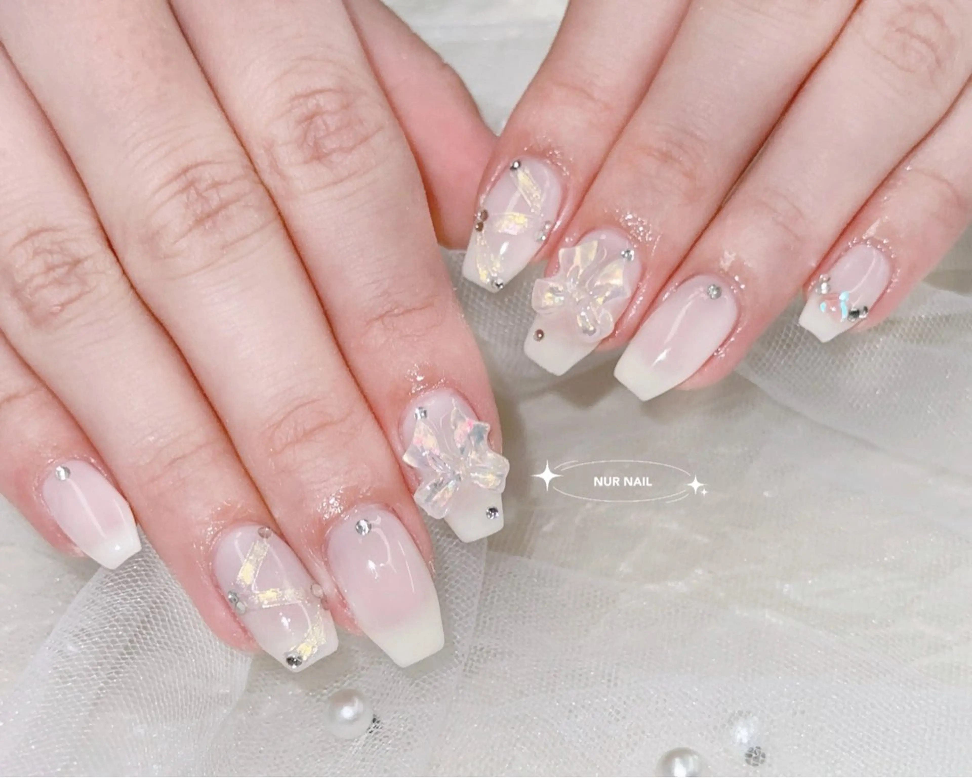 ネイル ハンドネイル ハンドケア 🫧NUR NAIL✨のネイルデザイン