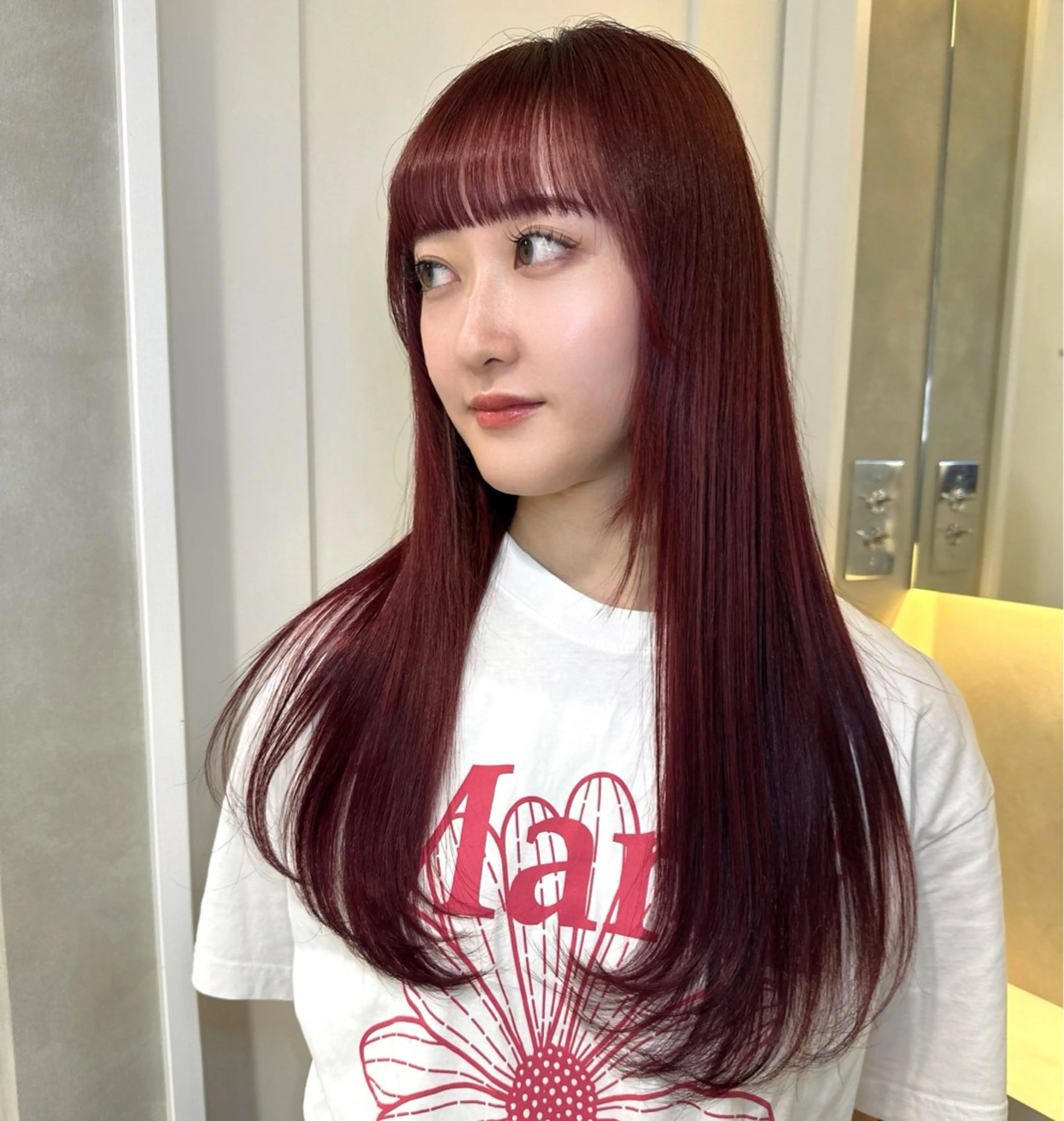 ロング レイヤーカット Sayaka ii+Uのヘアスタイル