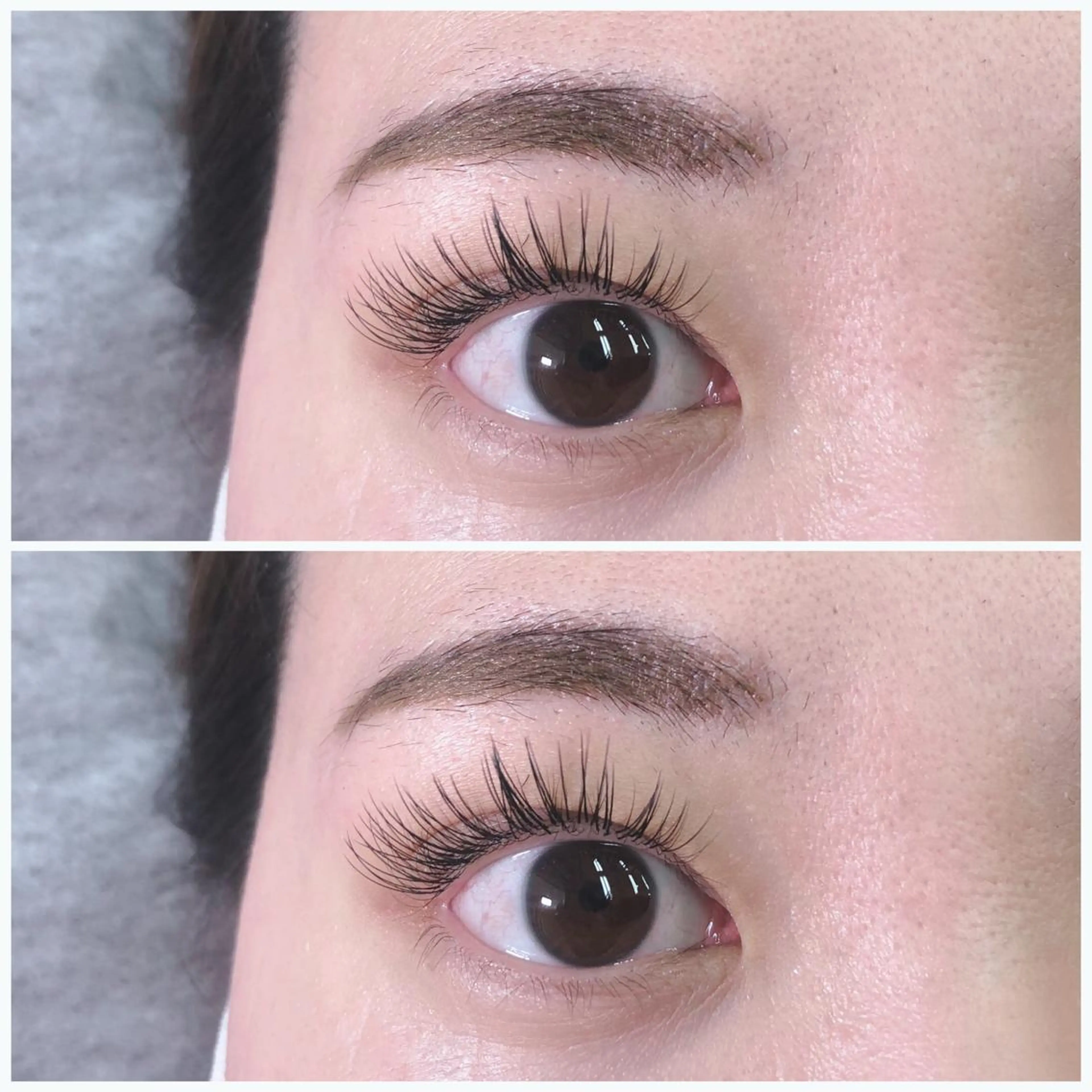 マツエク・マツパ パリジェンヌラッシュリフト lihilihi Akaneのマツエク・マツパデザイン